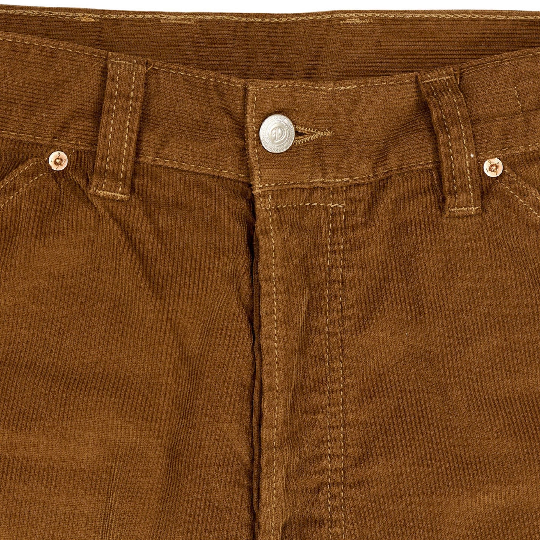 Drake's Brown Corduroy Trousers W31"