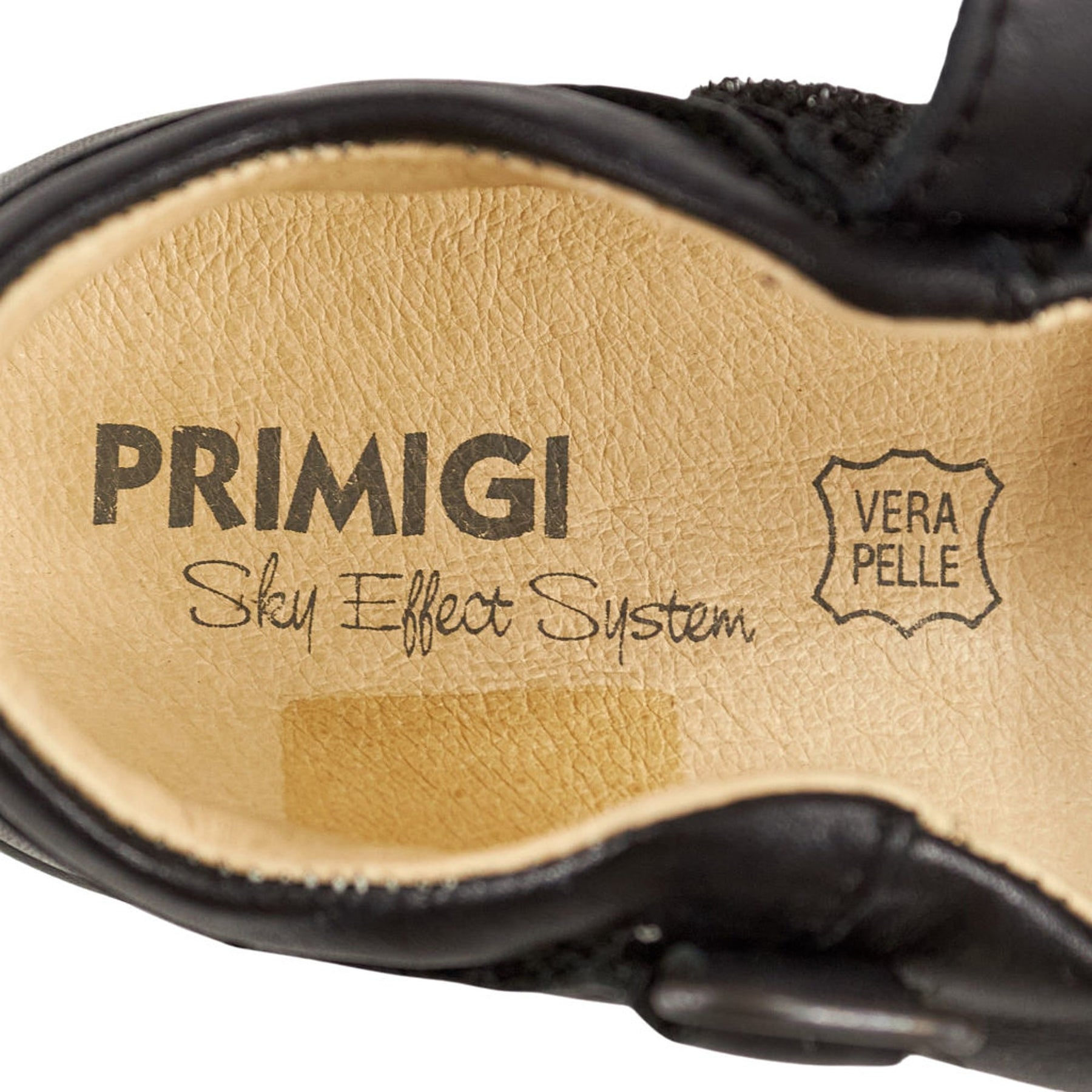 Primigi Black Leather Kids Shoes