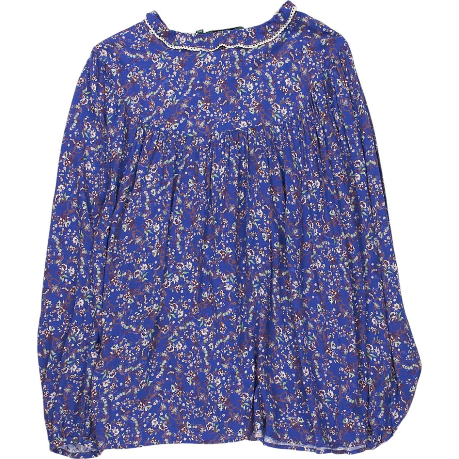 Baukjen Blue Floral Blouse