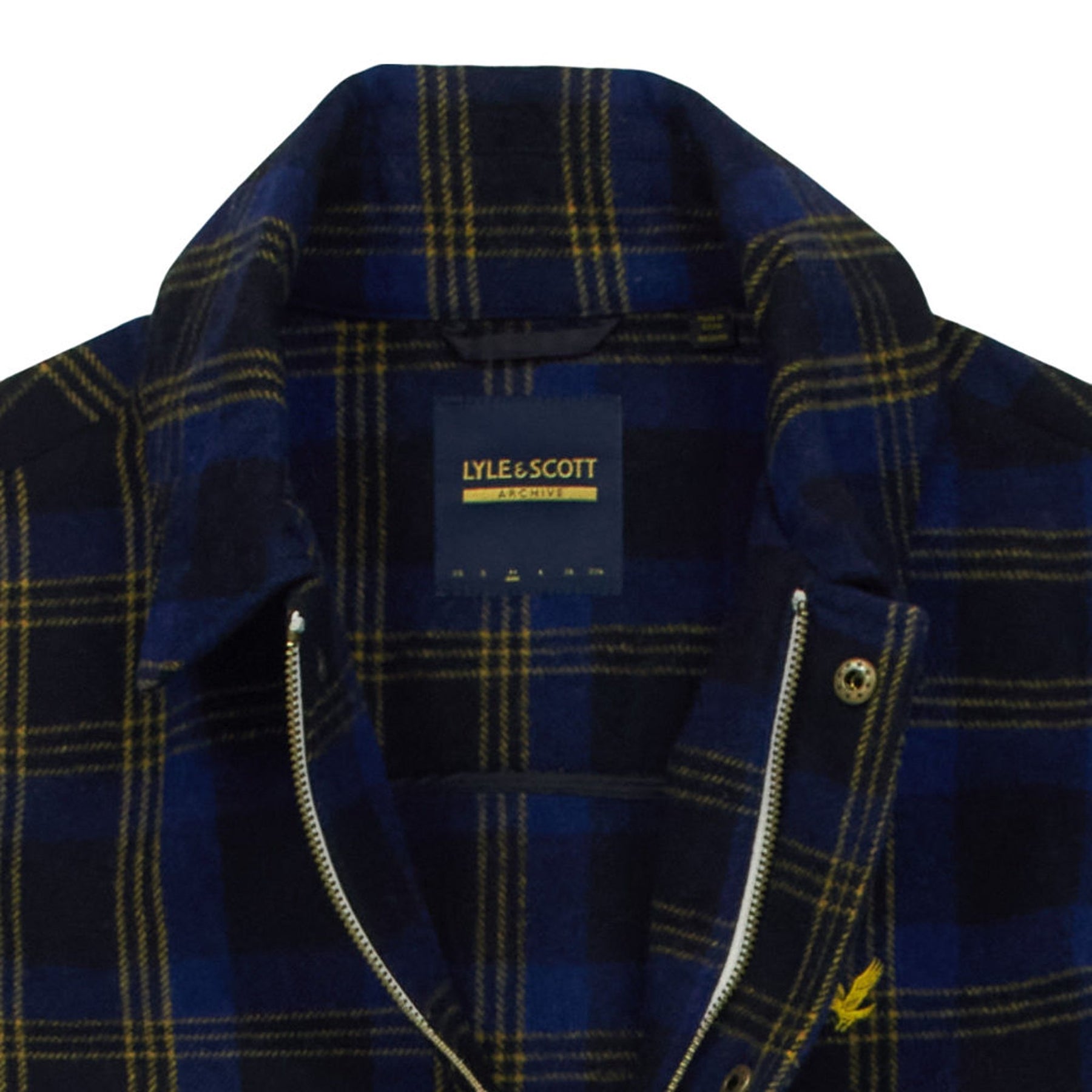 Lyle & Scott Blue Checkered Jacket