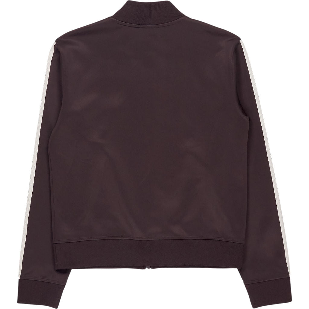 Hush Raisin Brown Zanna Stripe Zip Sweatshirt