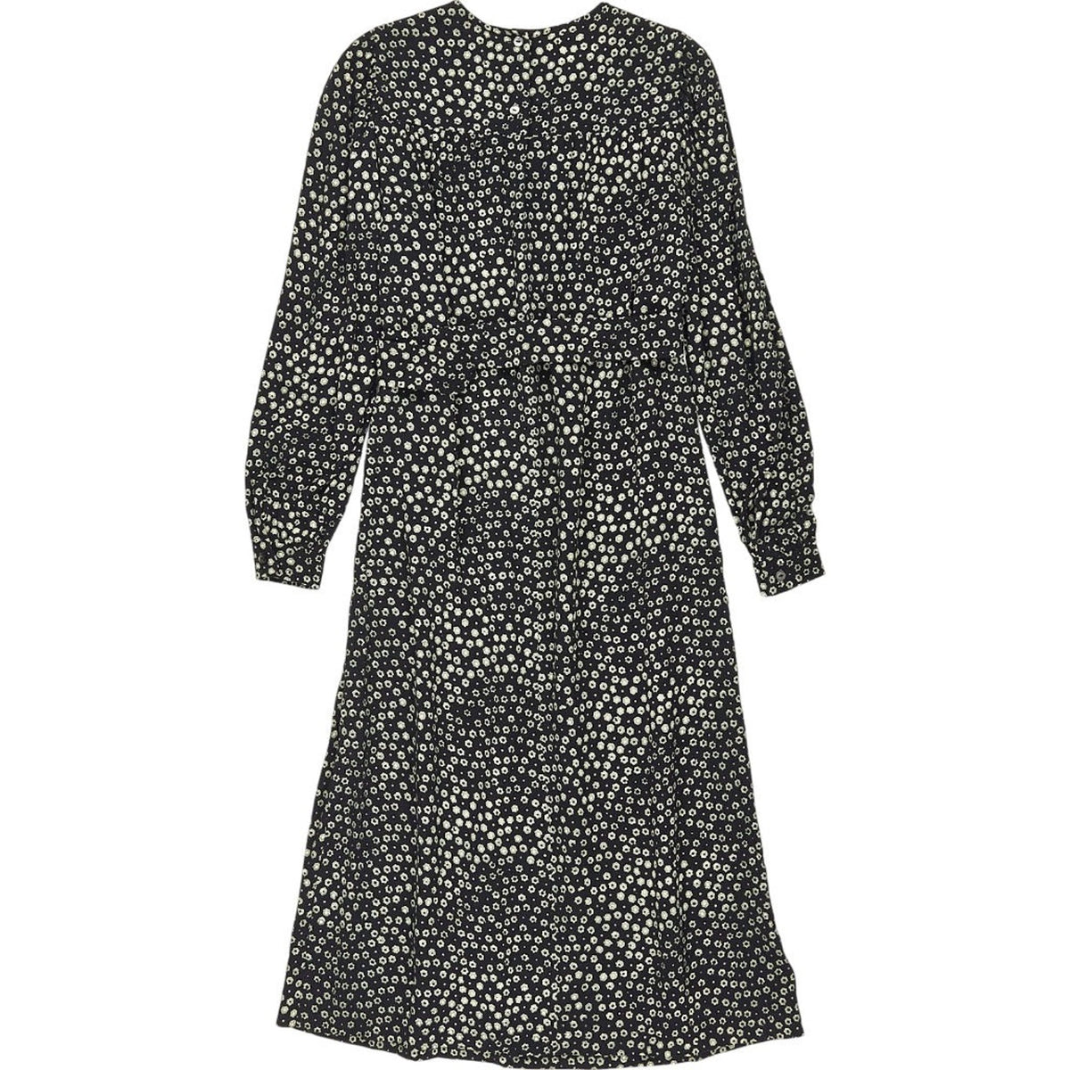 A.P.C. Black Floral Midi Dress