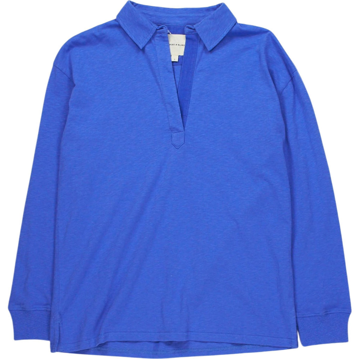 Beaufort & Blake Blue Long Sleeve Polo Shirt