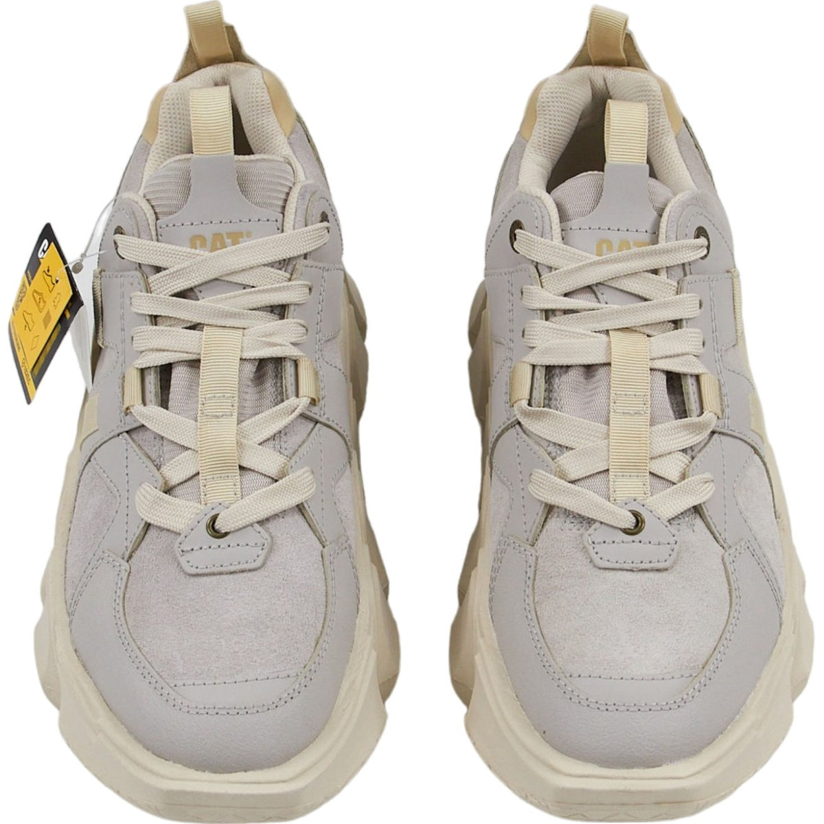 Cat Footwear Imposter chunky trainers in beige-Neutral