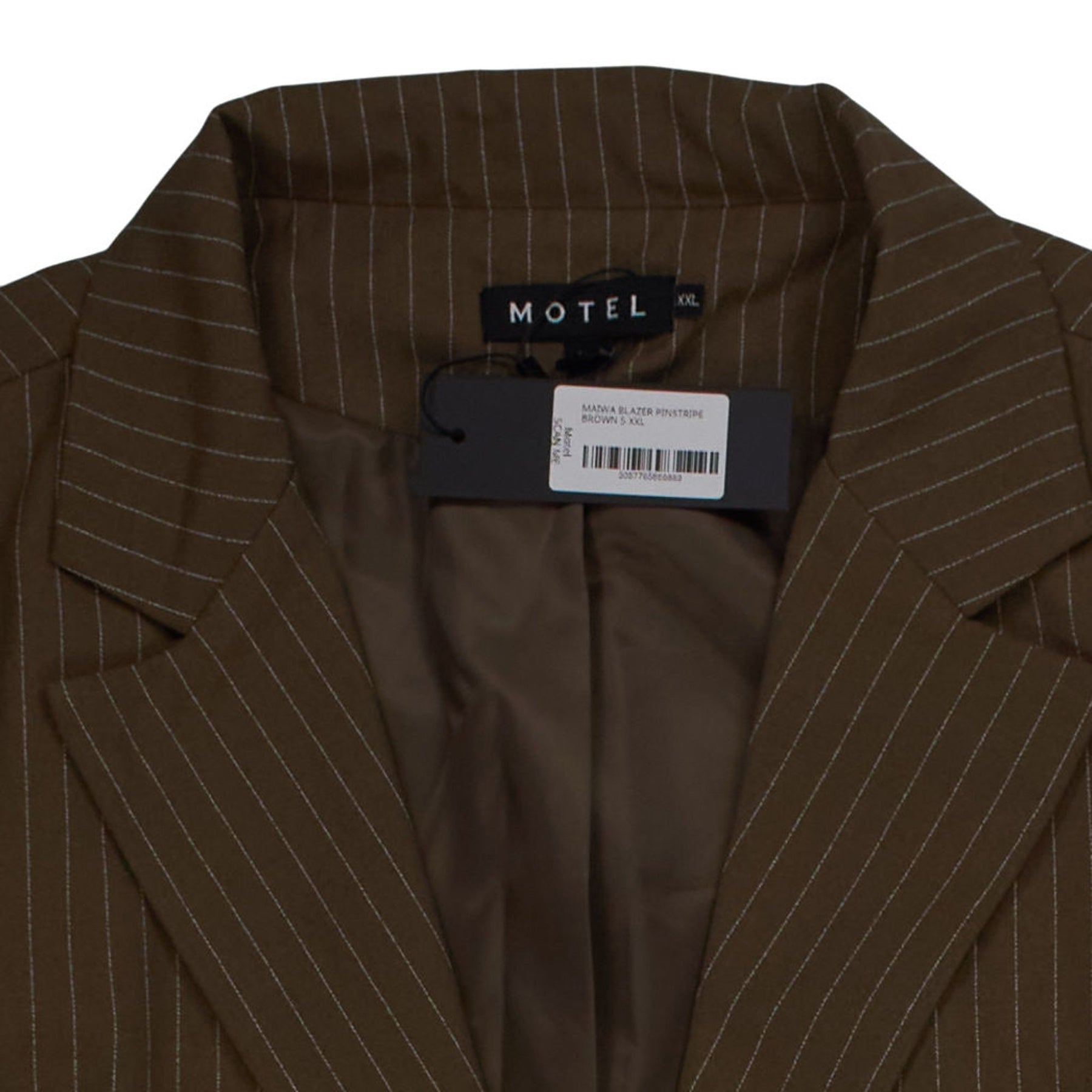 Motel Brown Pinstripe Marva Blazer