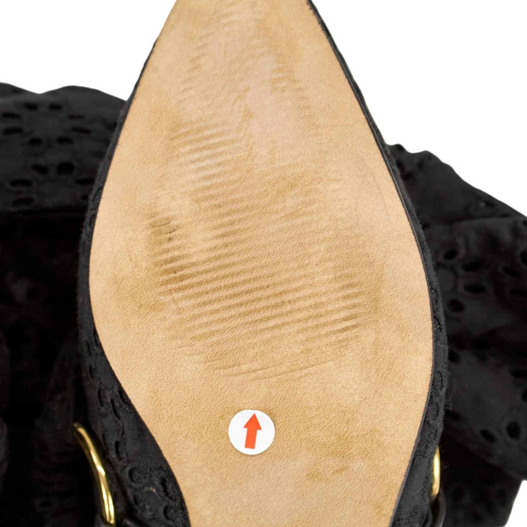 Mother of Pearl Black Bow Heeled Mules