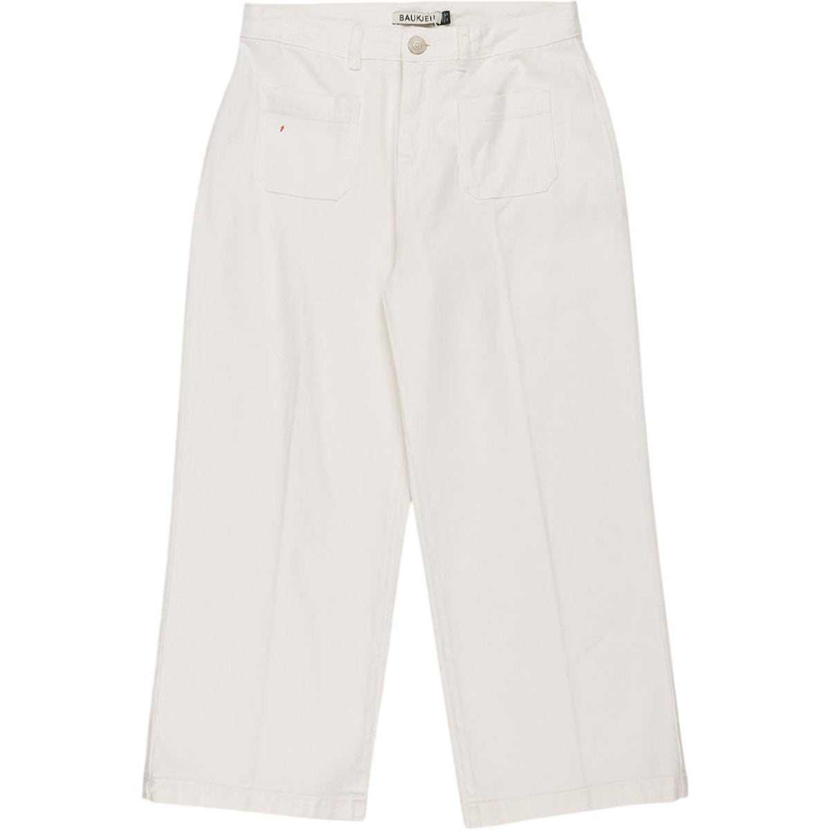 Baukjen White Jena Organic Cotton Crop Jeans