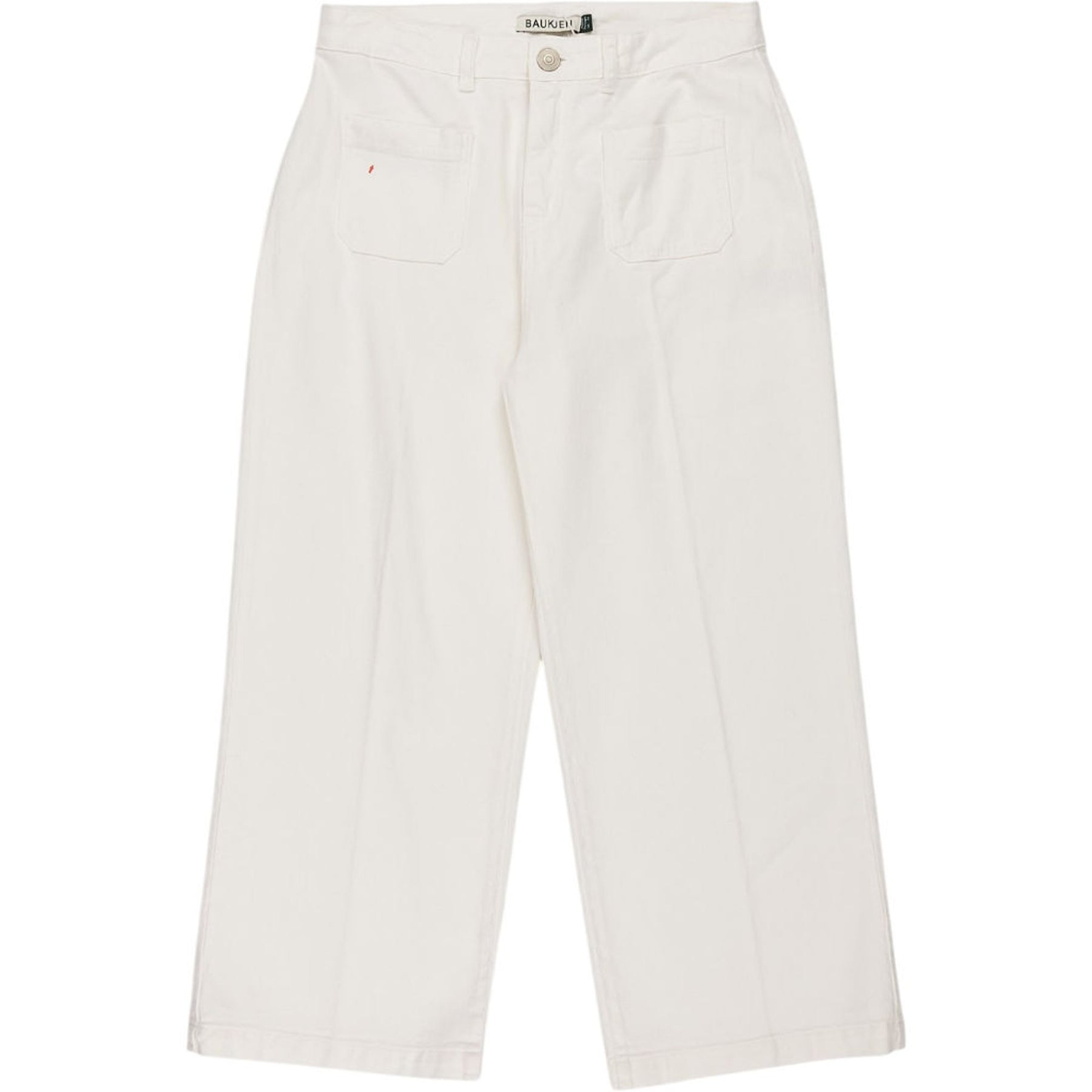 Baukjen White Jena Organic Cotton Crop Jeans