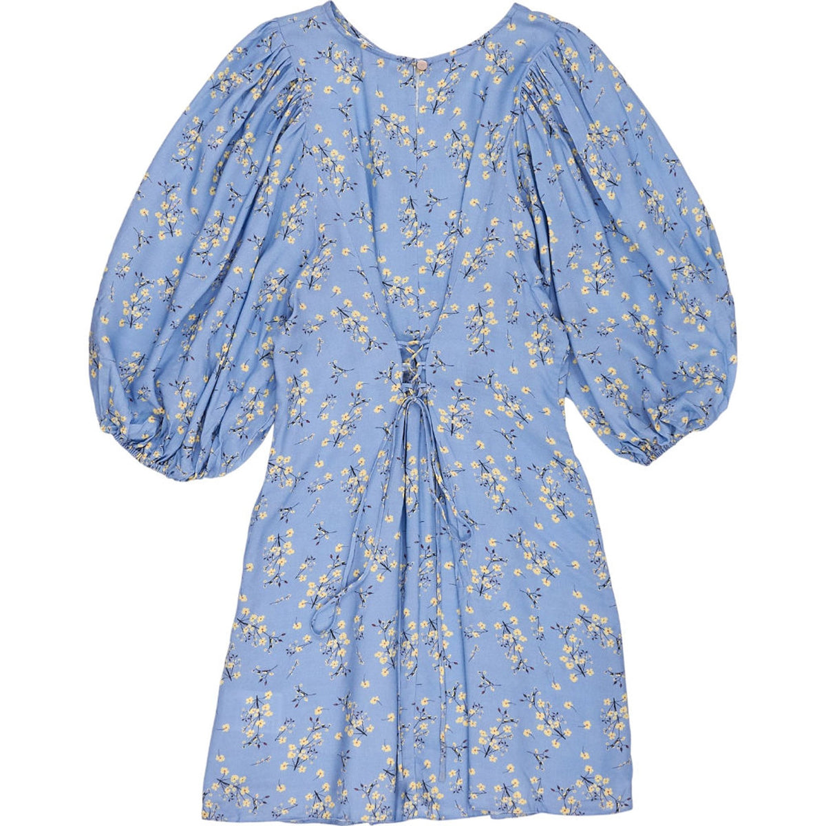 OMNES Blue Floral Dress