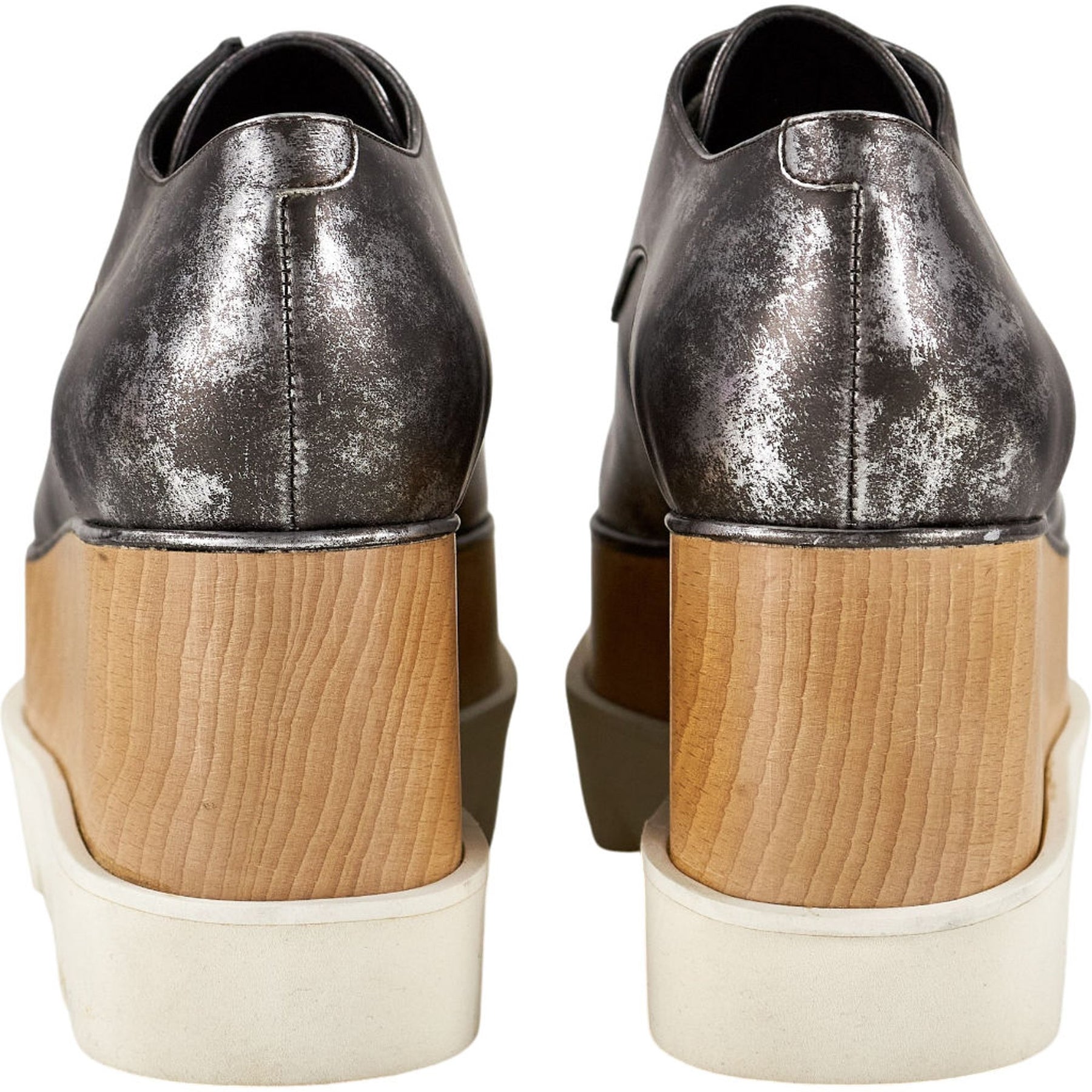 Stella McCartney Metallic Platform Shoes EU 37
