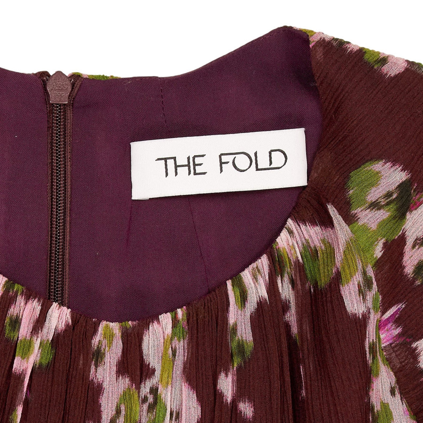 The Fold Floral Midi Dress