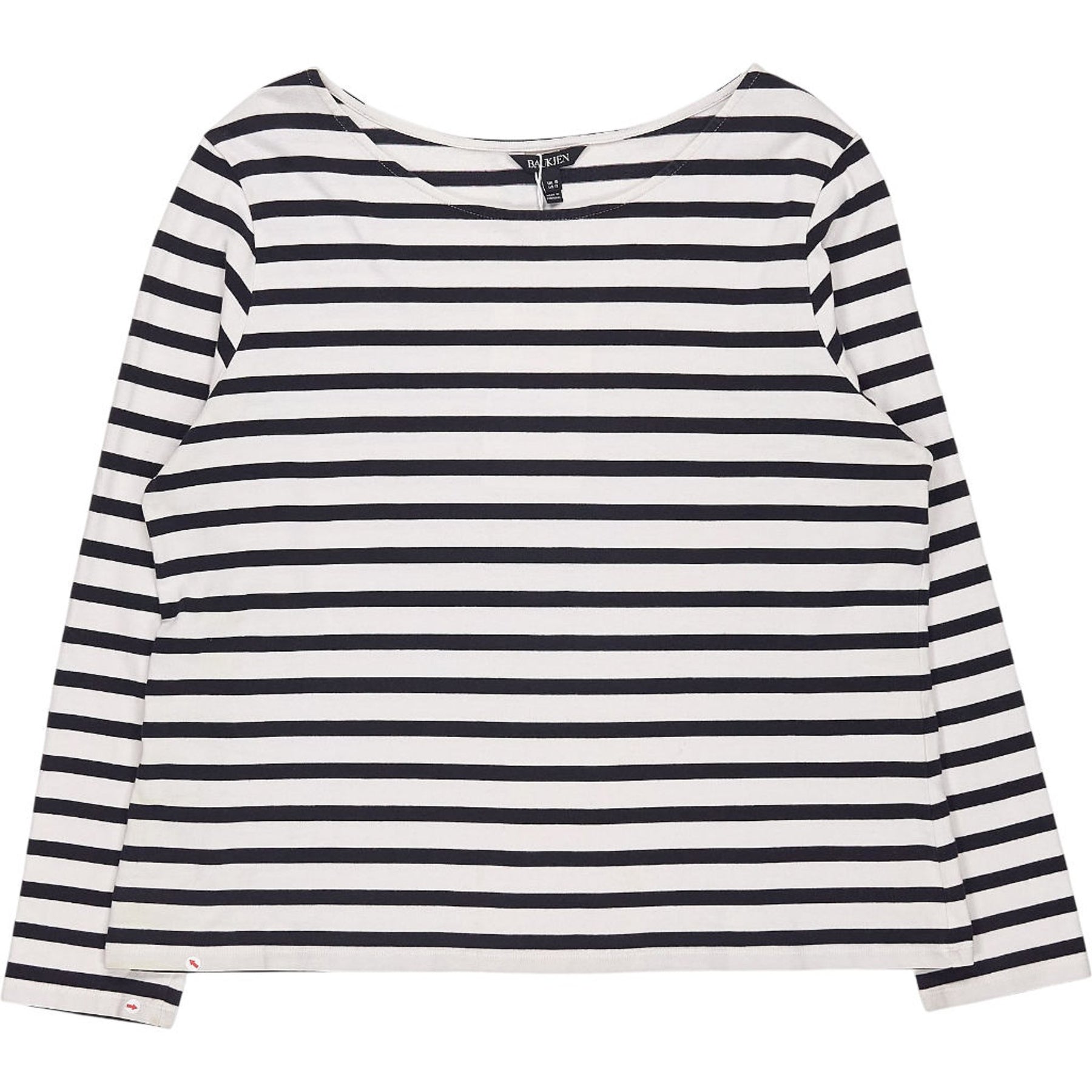 Baukjen Black White Striped Ashley Top