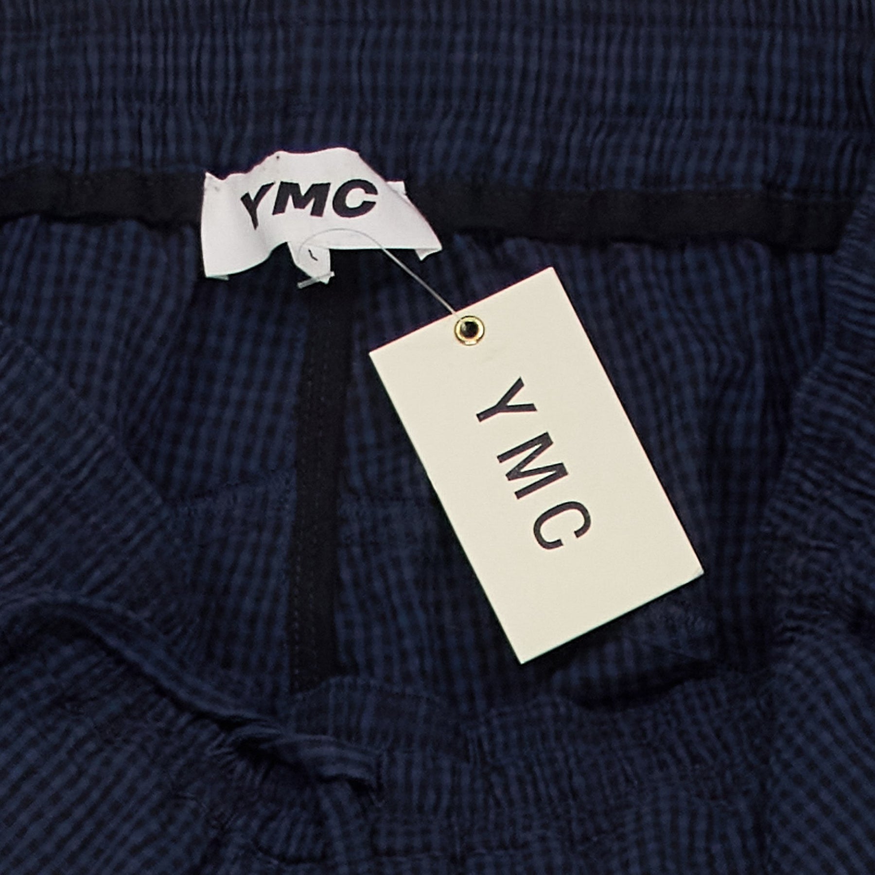 YMC Navy Check Trousers L