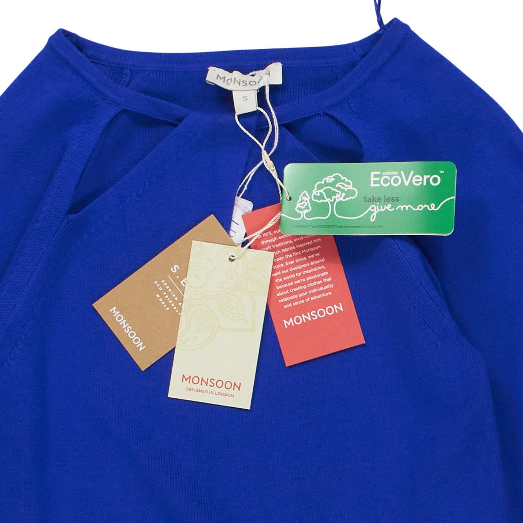 Monsoon Cobalt EcoVero Top