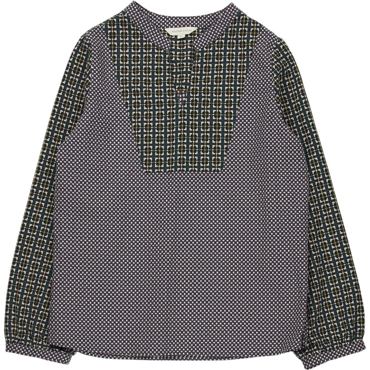 Beaufort & Blake Geometric Print Blouse
