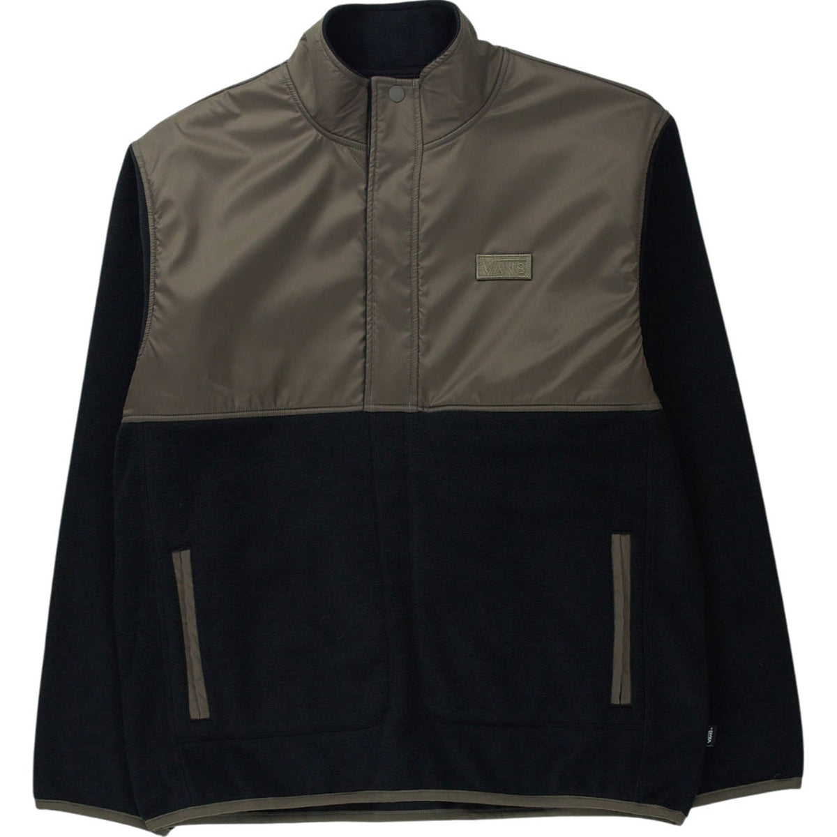 Vans Black Brown Fleece Jacket