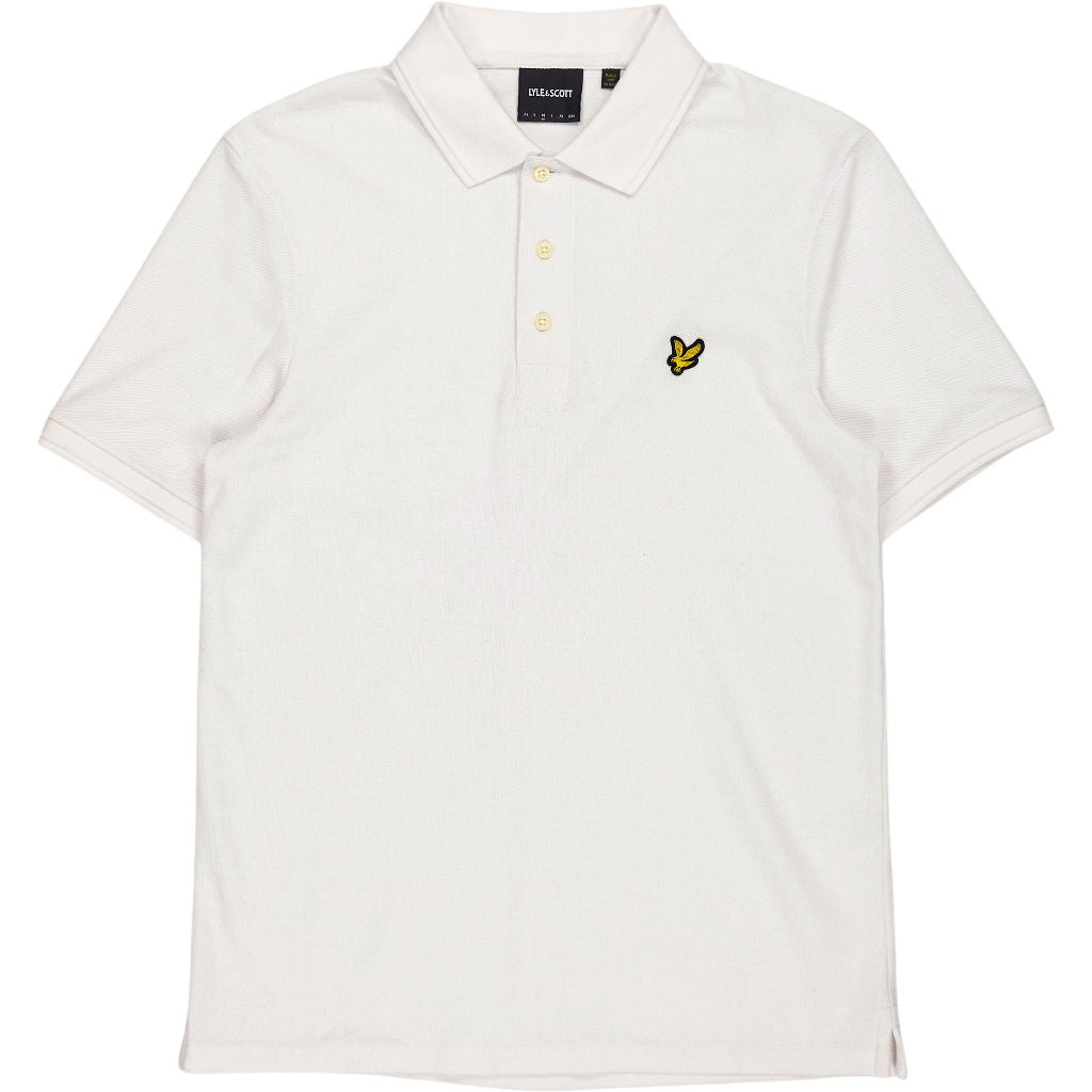 Lyle & Scott White Polo Shirt