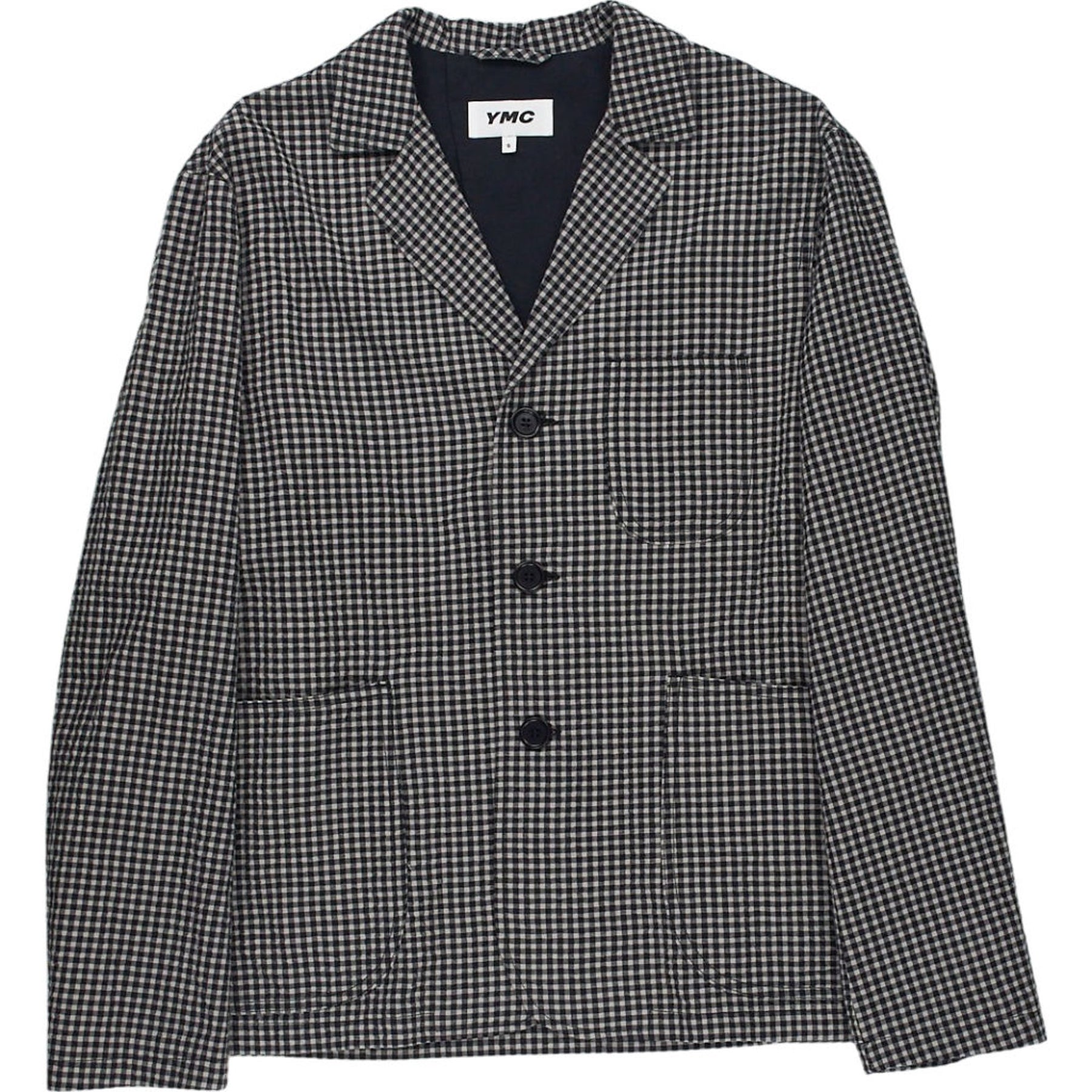 YMC Black Check Blazer