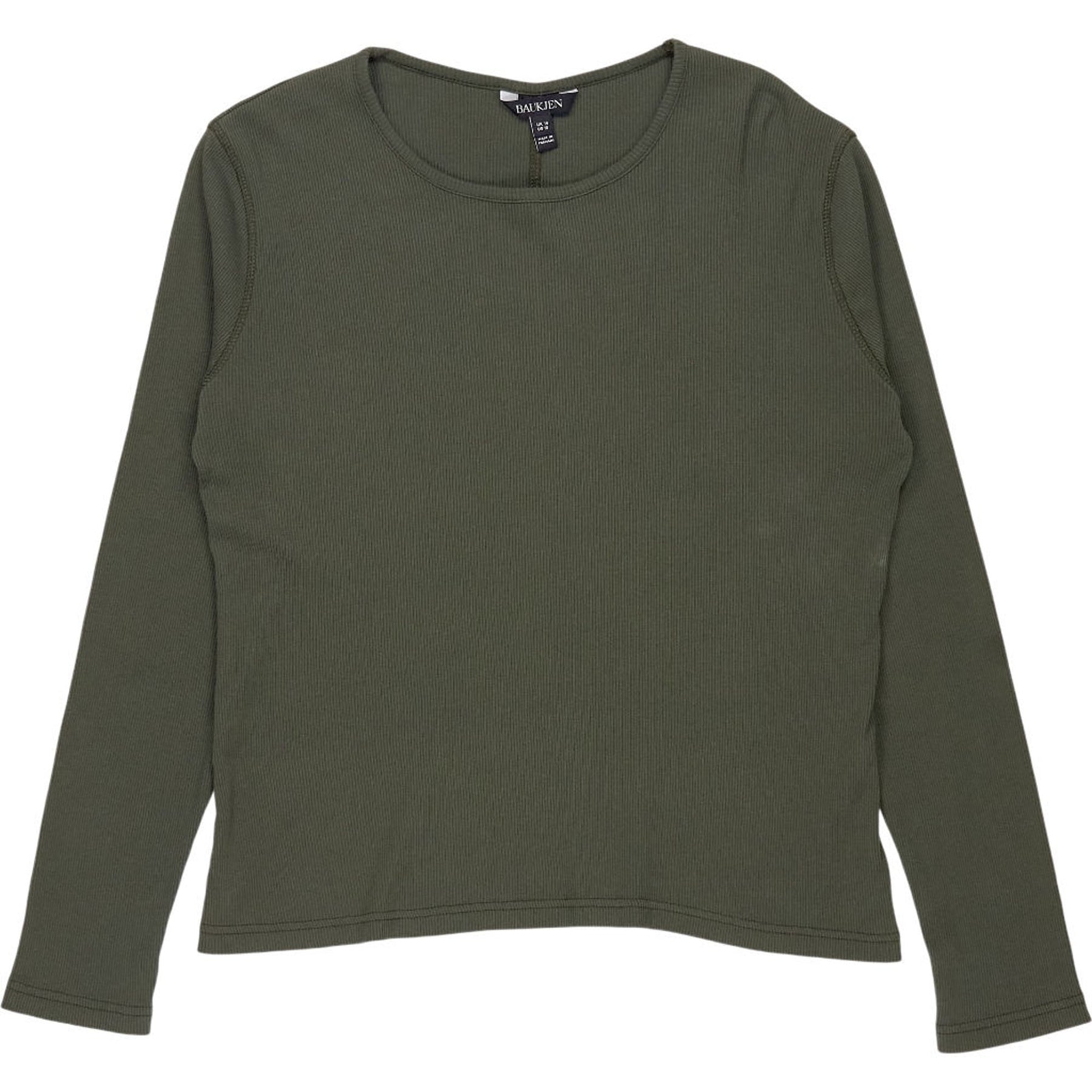 Baukjen Khaki Long Sleeve Top
