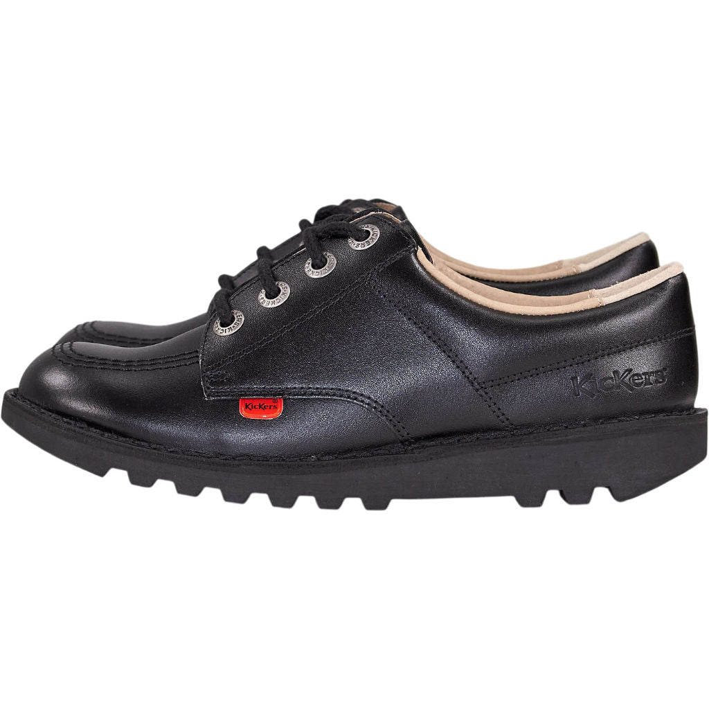 Kickers Black Leather Shoes