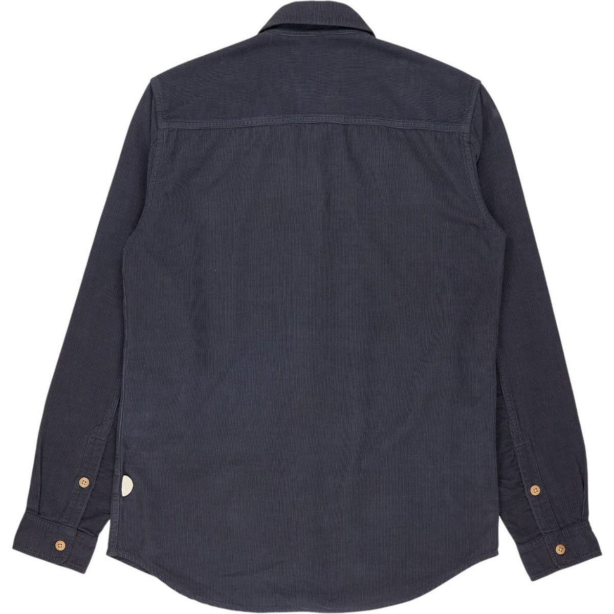 Folk Blue Slate Relaxed Babycord Shirt