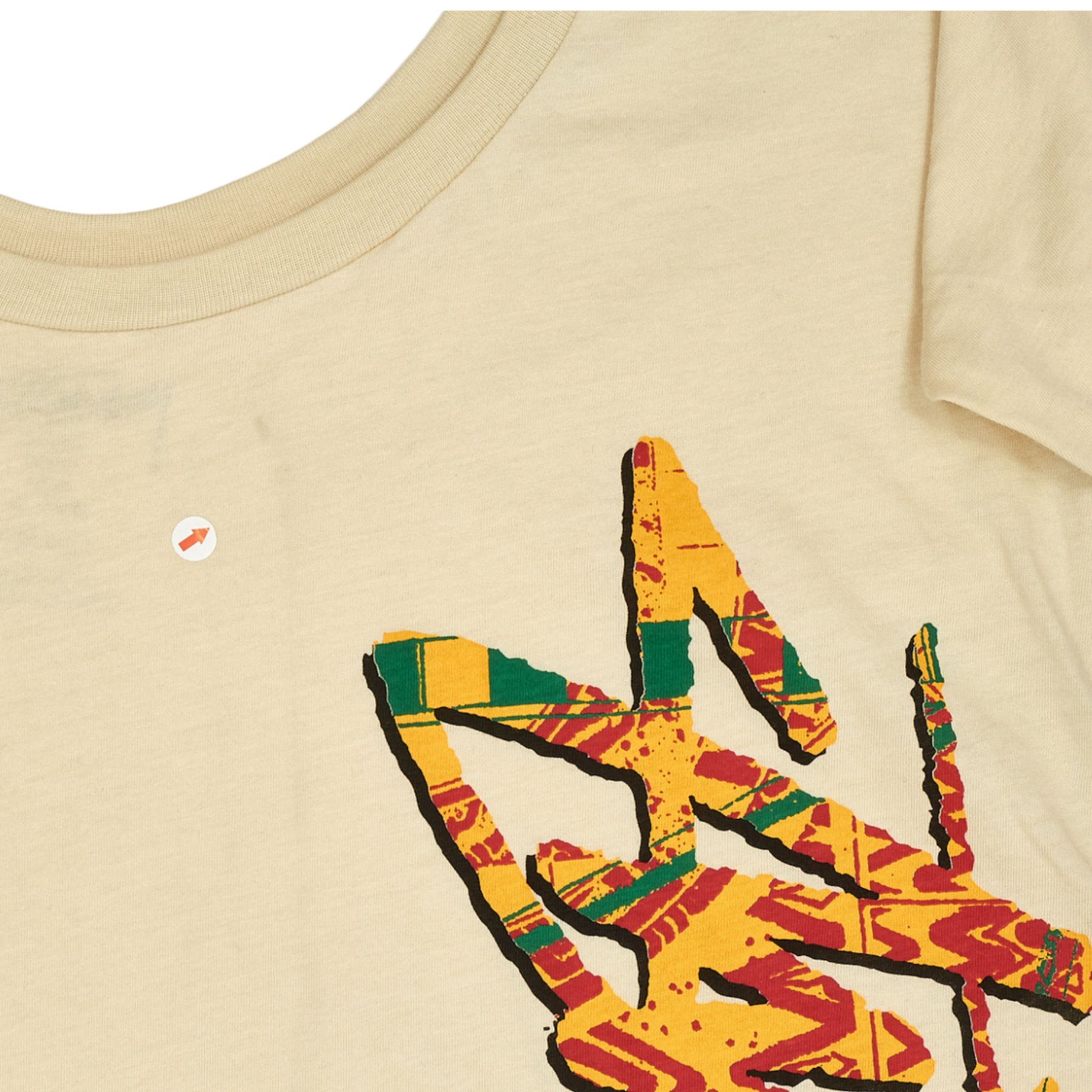 Stussy Cream Logo T-Shirt