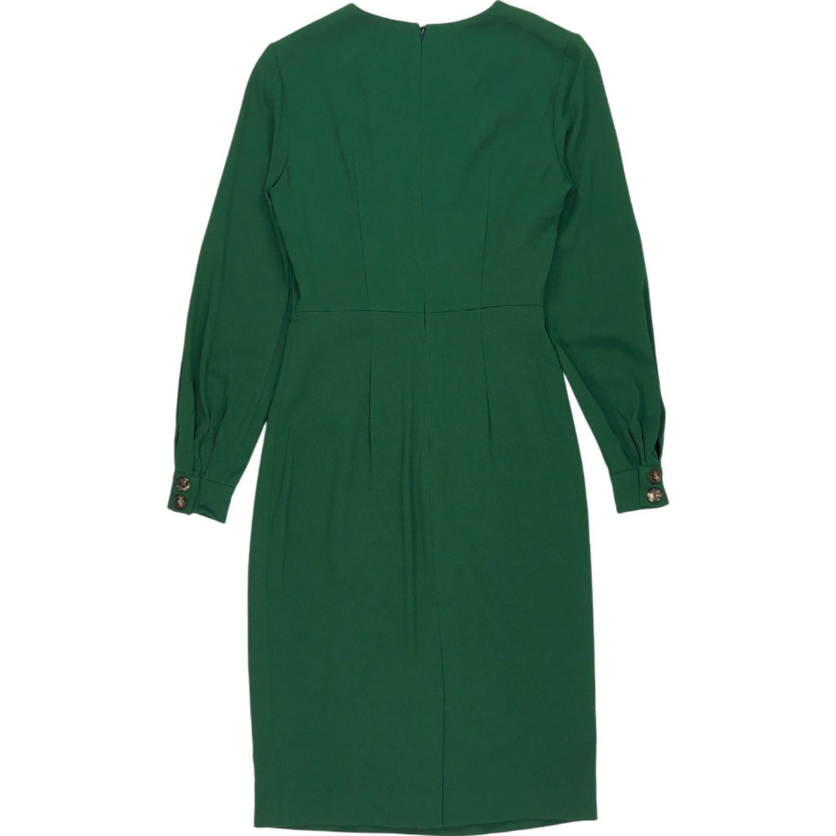 The Fold Green Dulwich Midi Dress