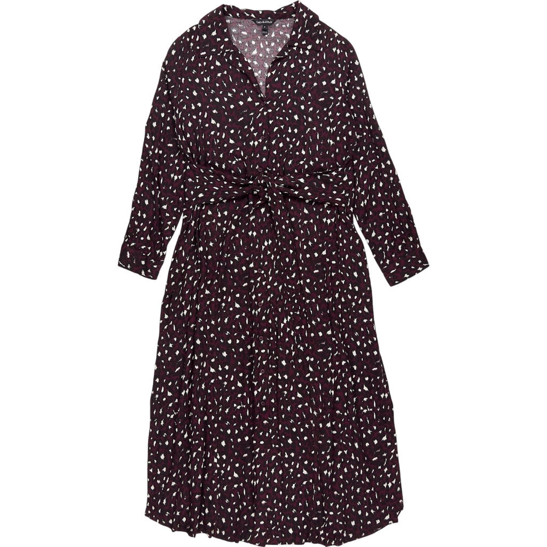 Isabella Oliver Purple Maternity Patterned Dress