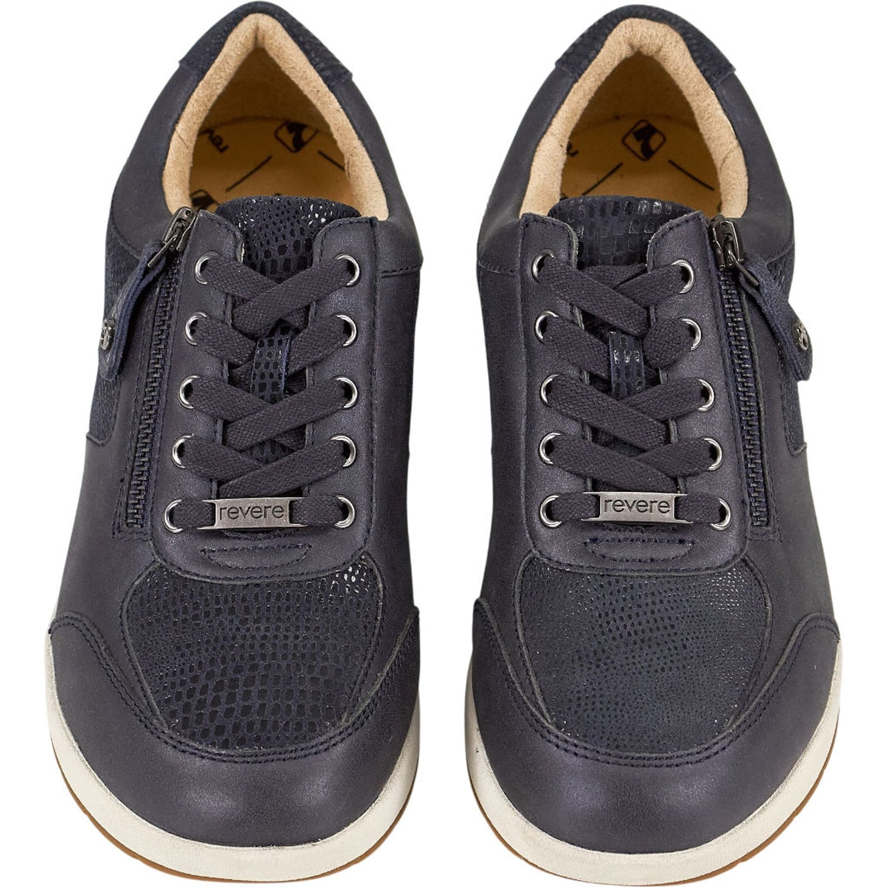 Revere Navy Casual Sneakers