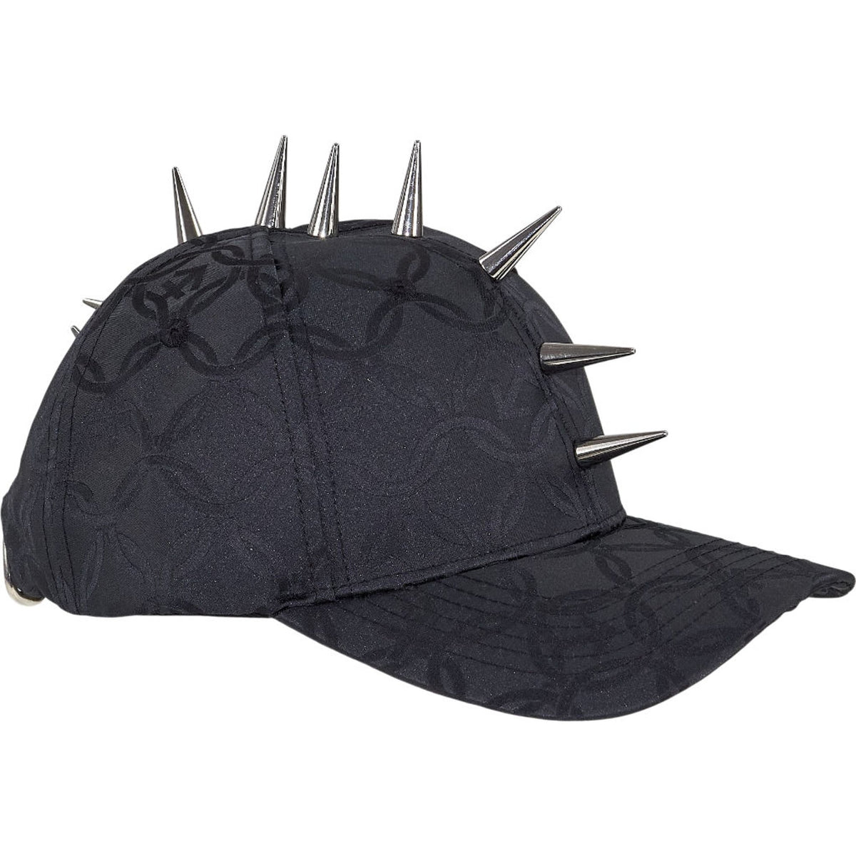 Charles Jeffrey Loverboy Black Studded Jacquard Cap