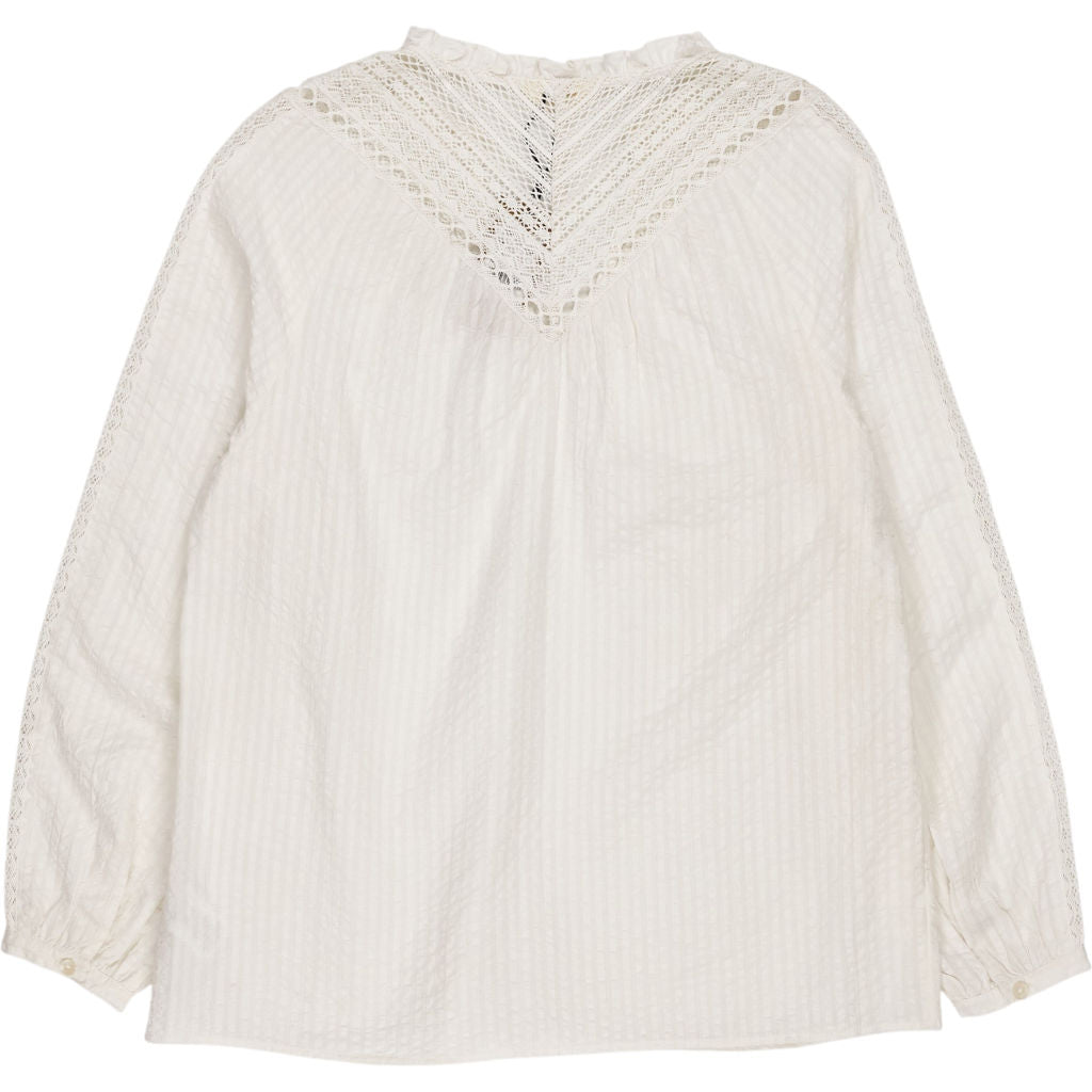 Hush Ecru Bluebell Lace Blouse