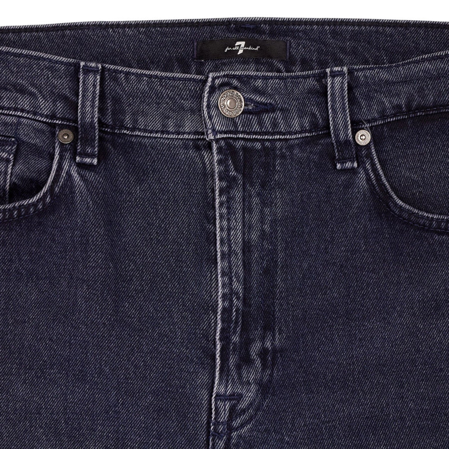 7 For All Mankind Blue Logan Stovepipe Jeans