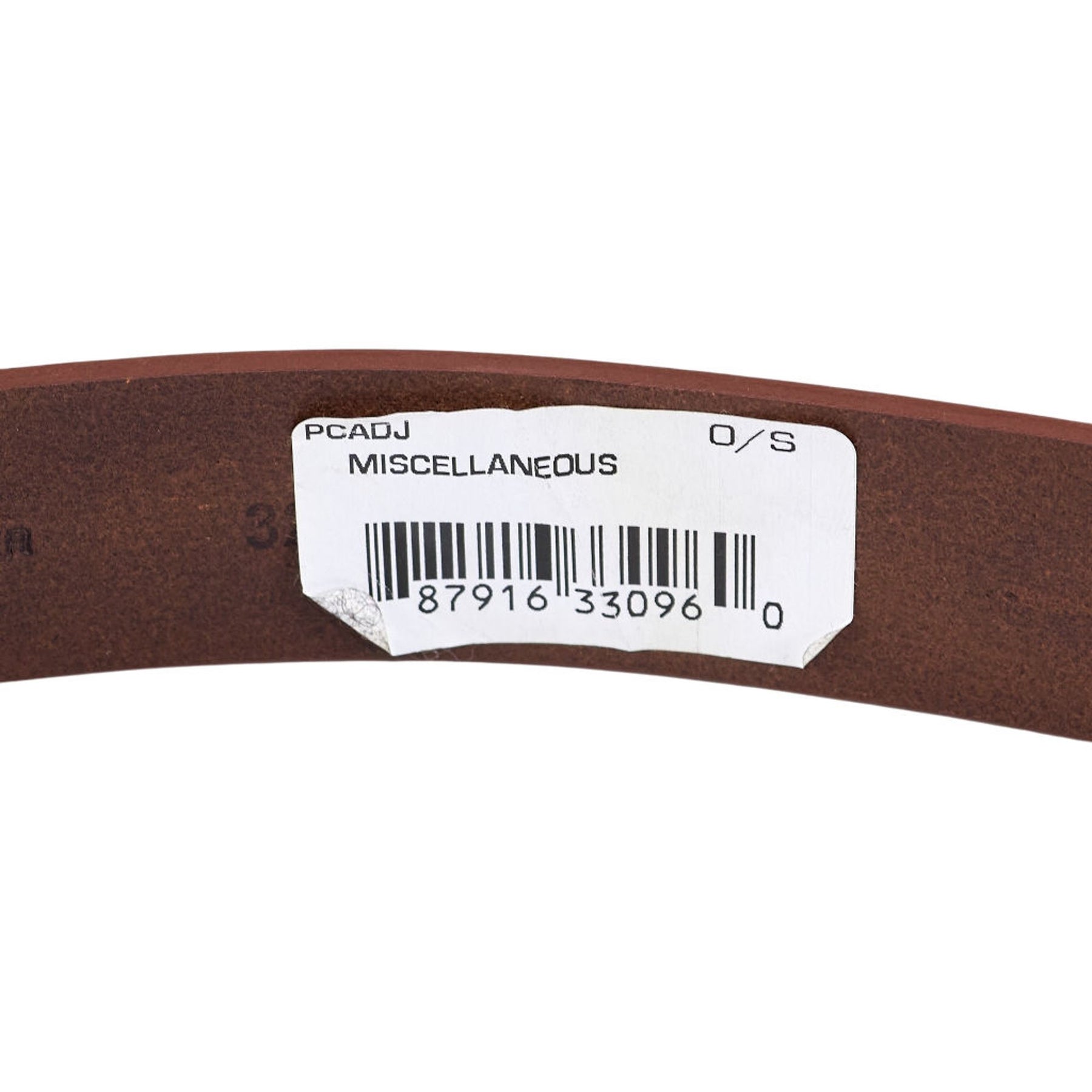YMC Brown Genuine Leather Belt
