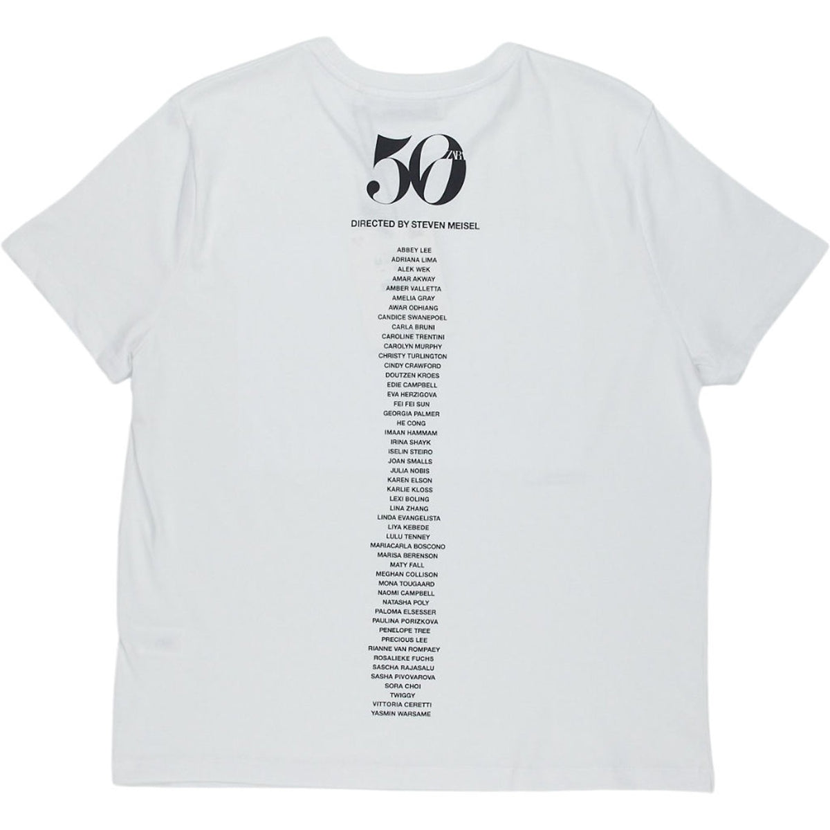 Zara White Graphic T-Shirt