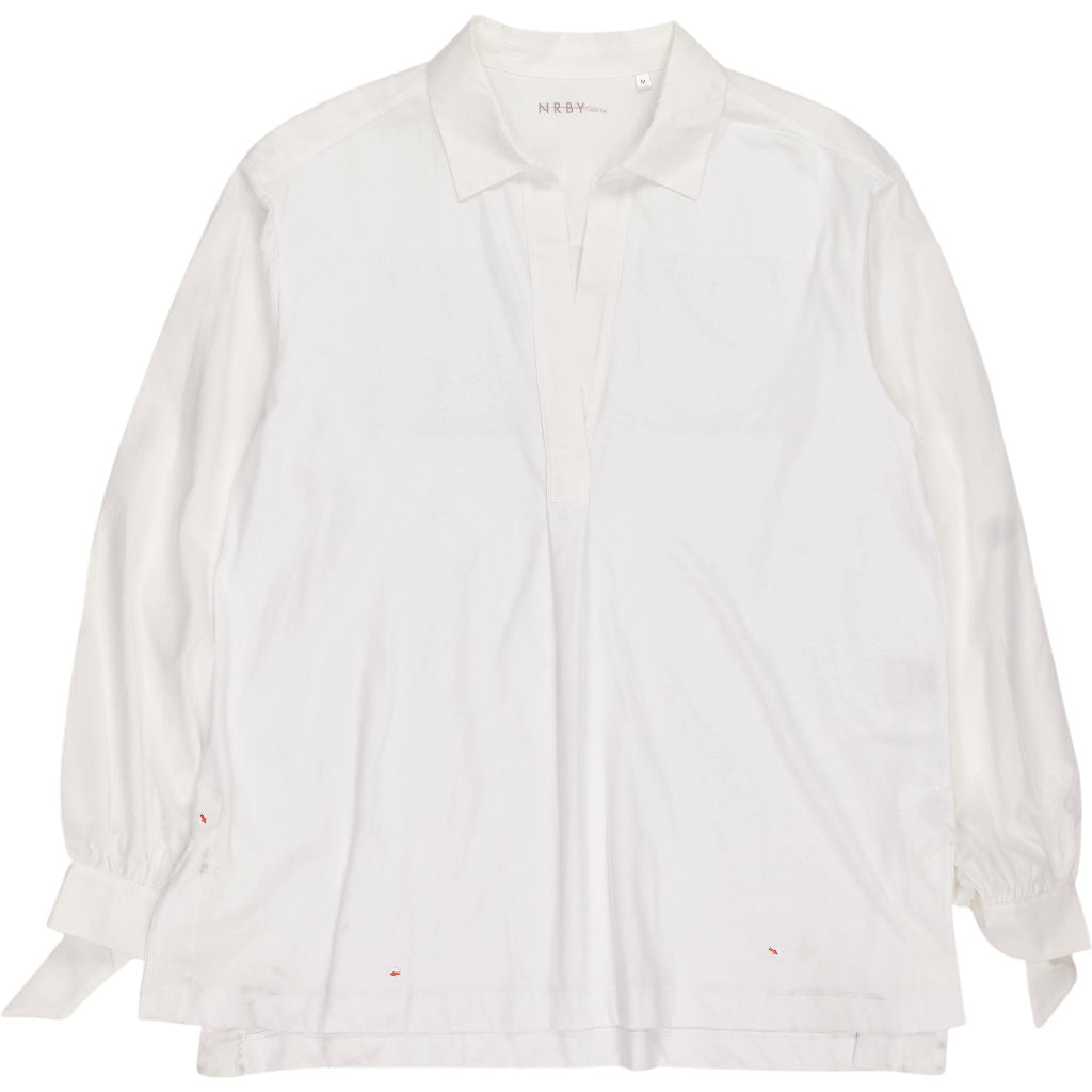 NRBY White Cotton Blouse