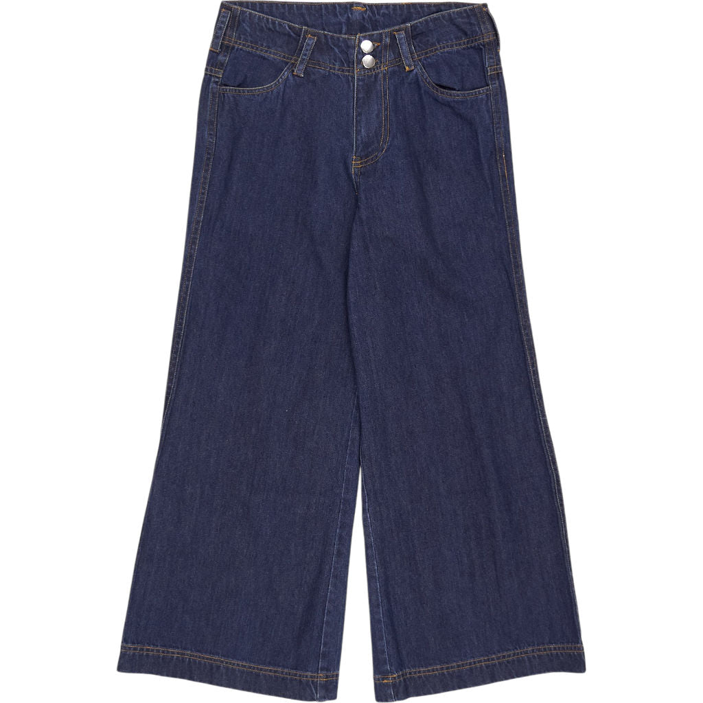 Ponté Dark Wash Cropped Jeans