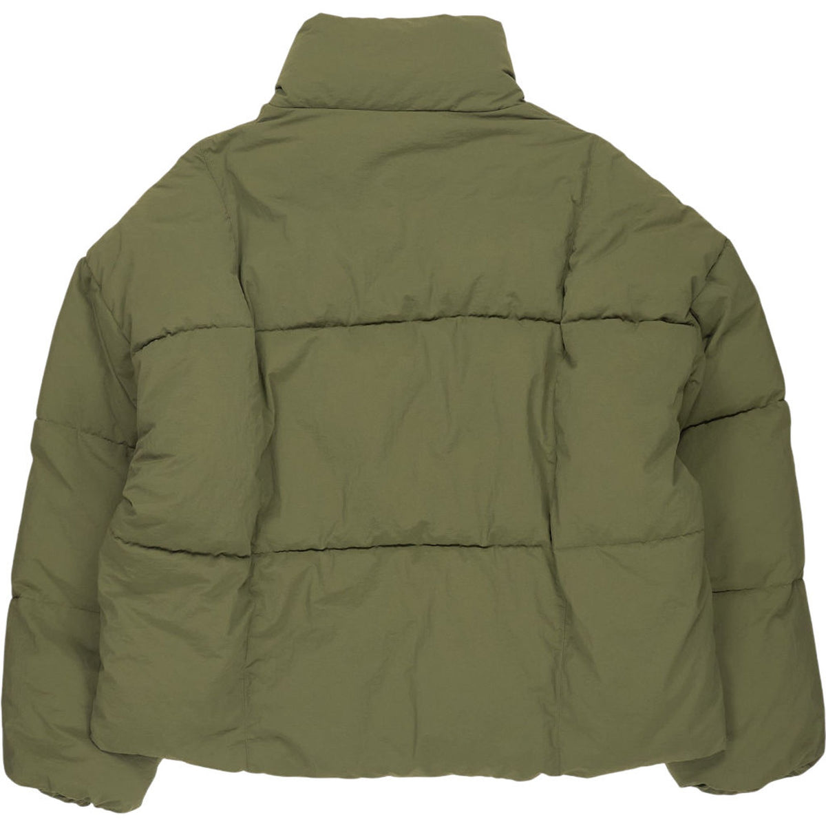 Pull & Bear Green Puffer Jacket
