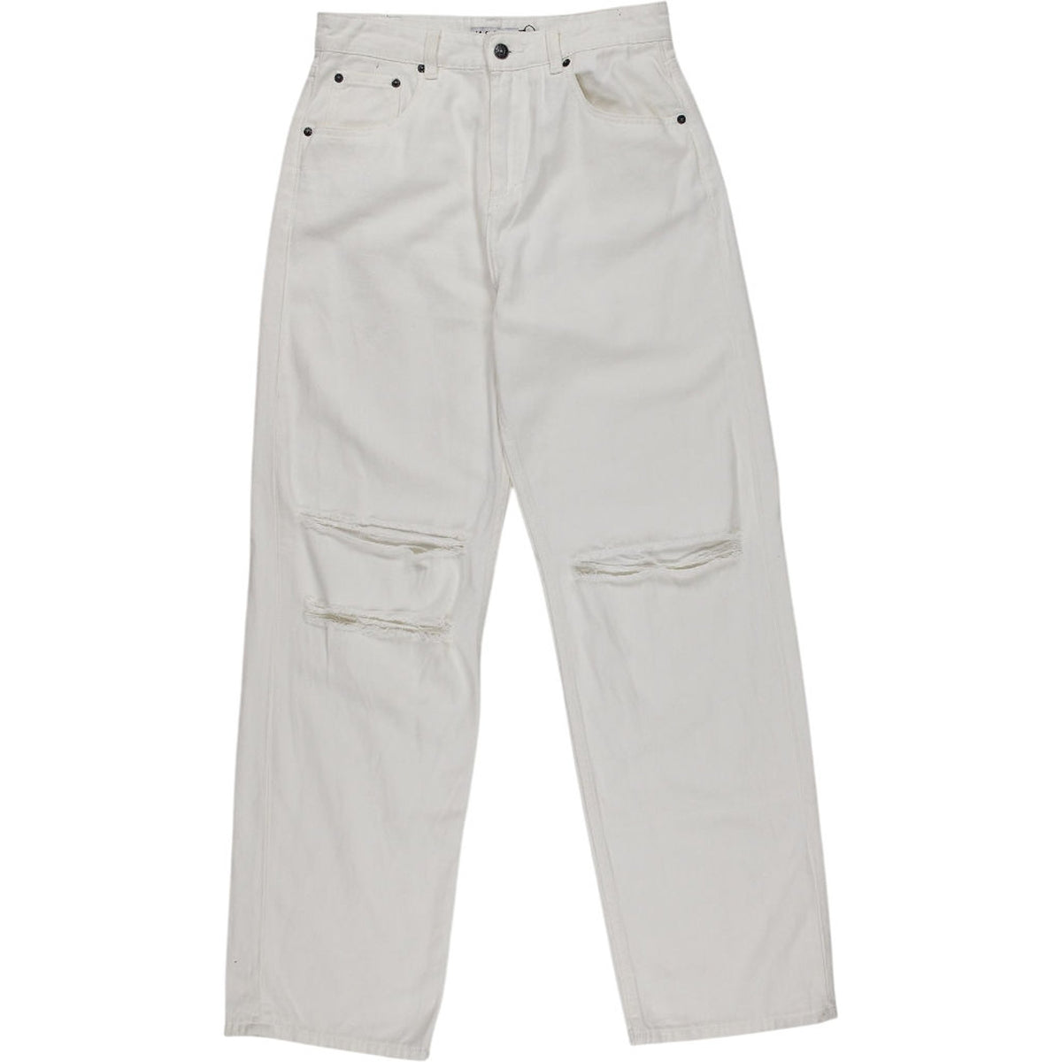 Motel White Distressed Jeans