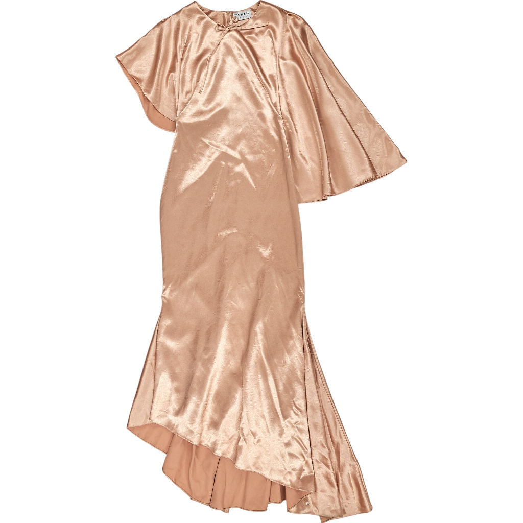 Osman Metallic Asymmetric Dress