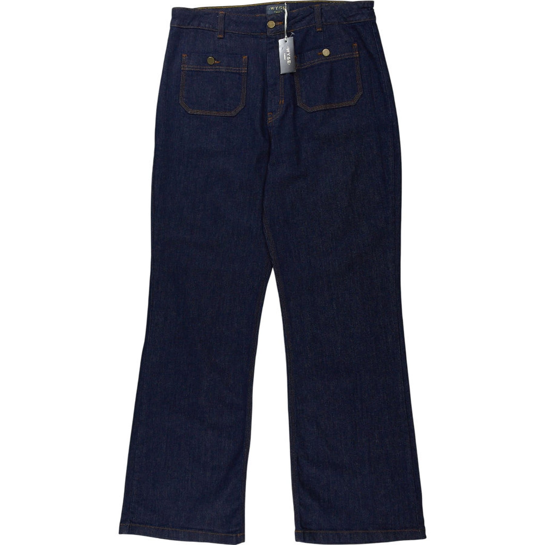Wyse Dark Blue Denim Trousers
