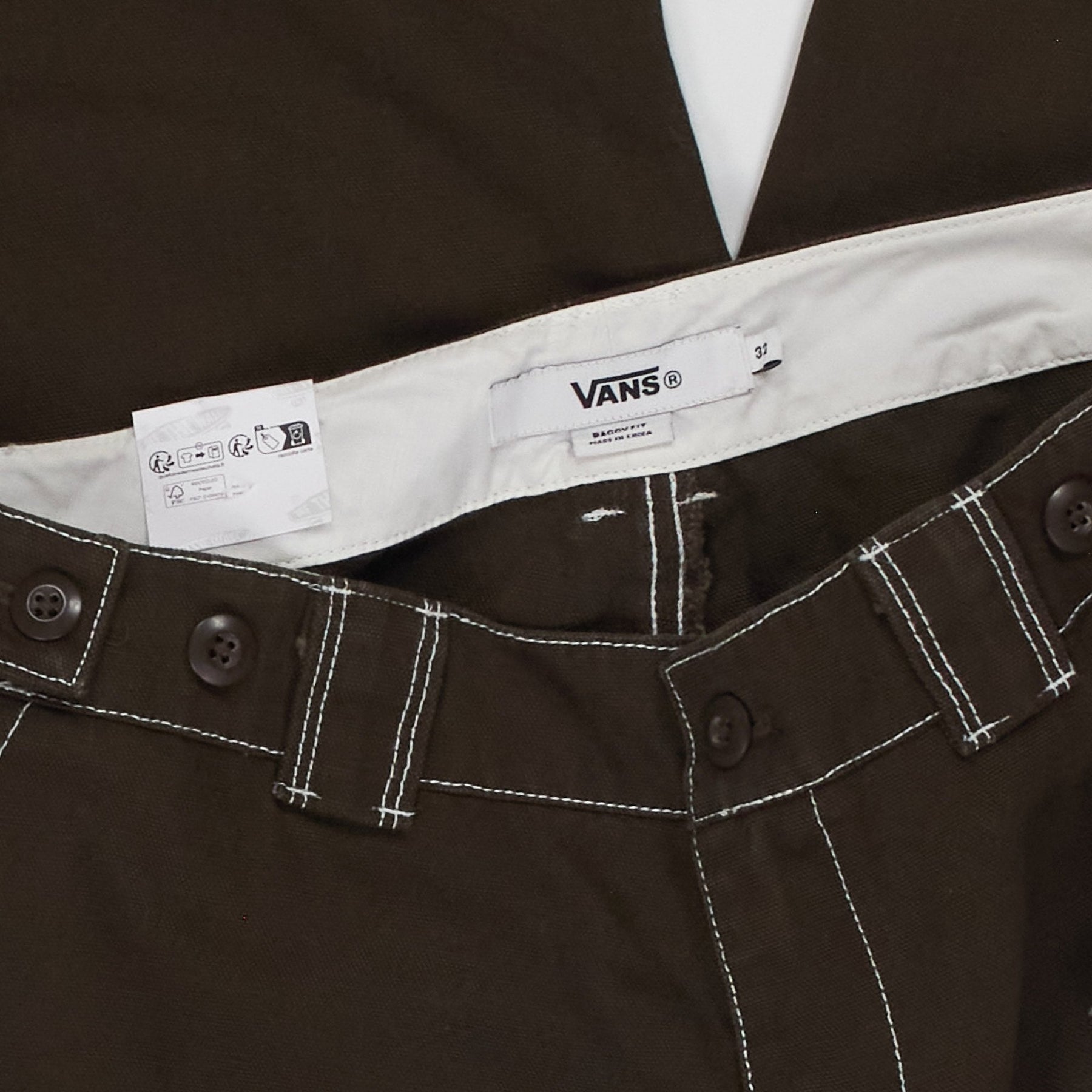 Vans Brown Cargo Trousers