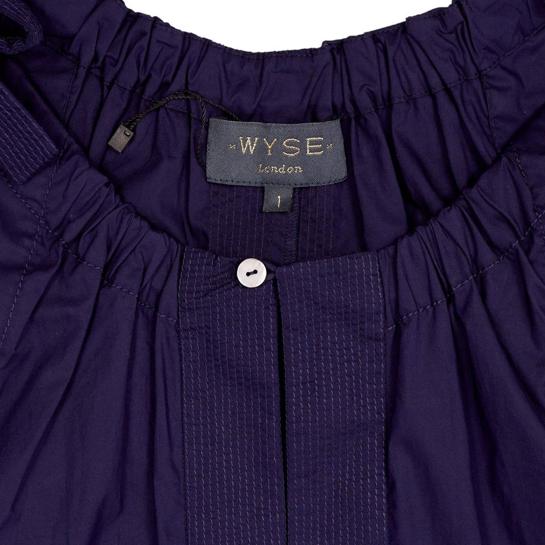 Wyse Navy Strappy Top