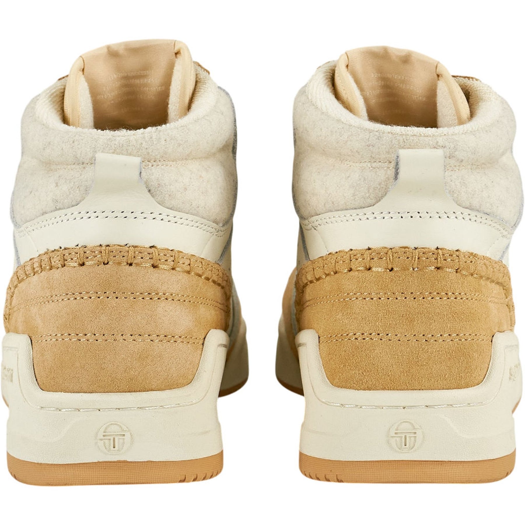 Sergio Tacchini Beige High Top Trainers