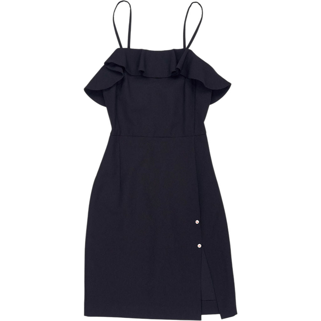 & Other Stories Black Ruffle Dress