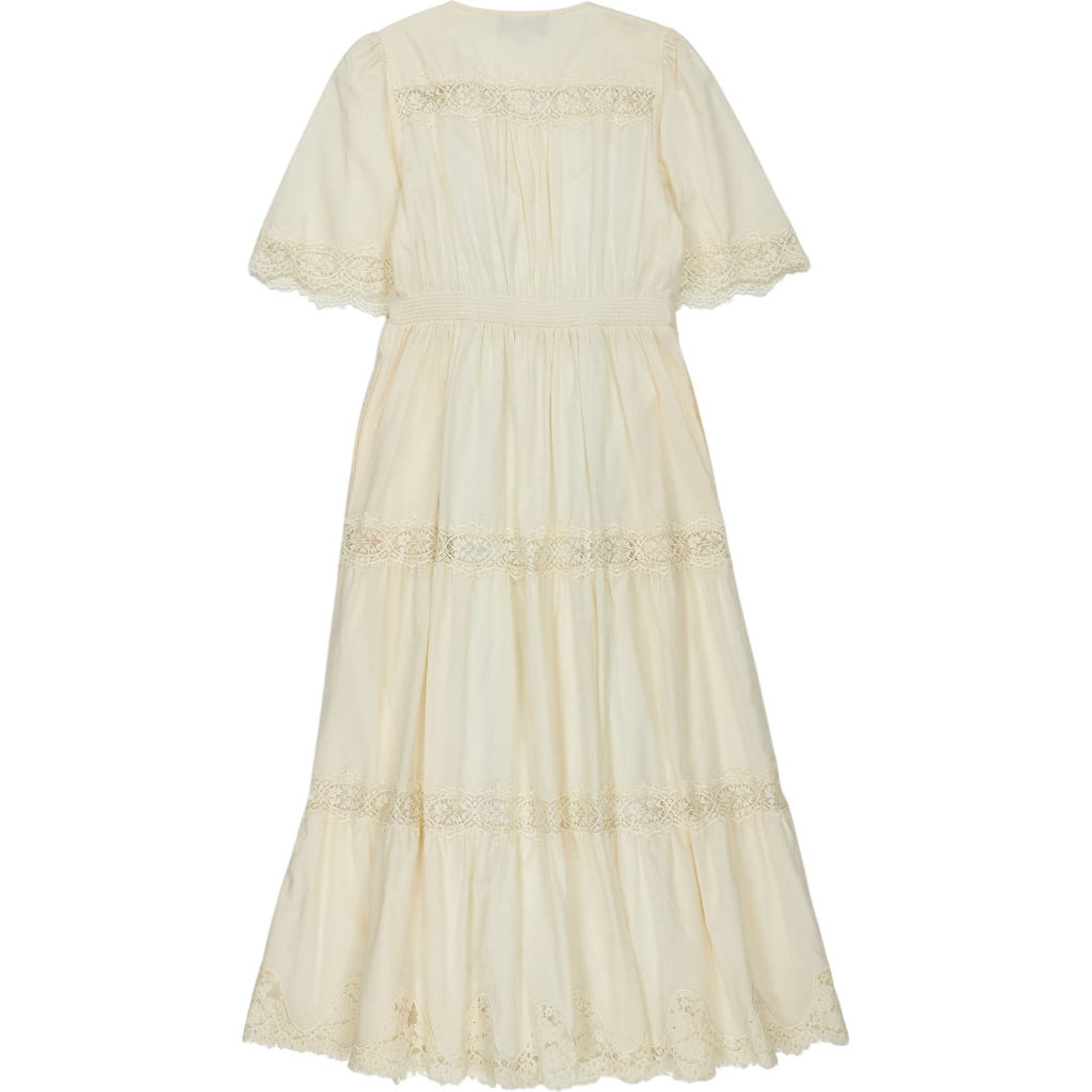 Wyse Cream Gracie Lace Dress