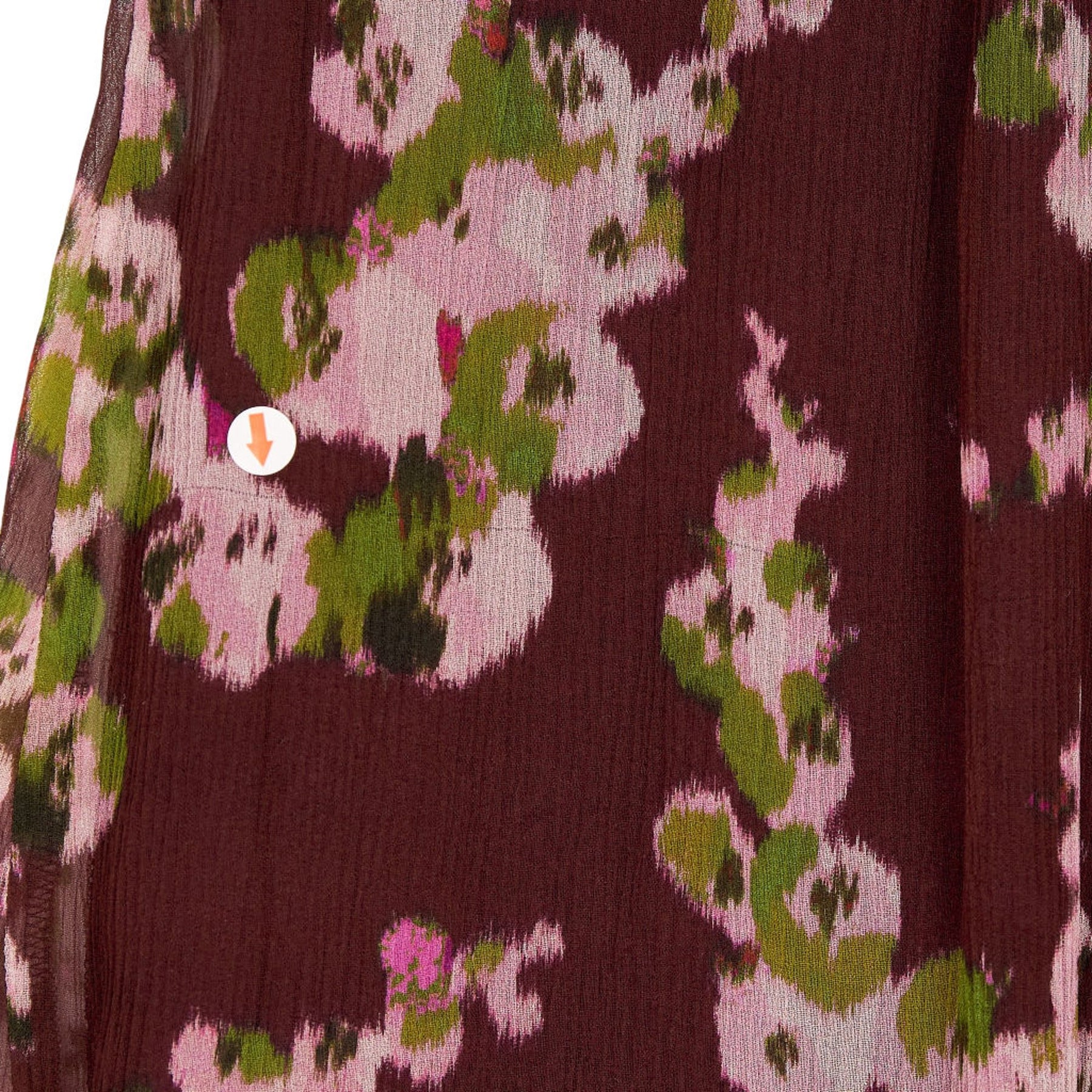 The Fold Floral Midi Dress