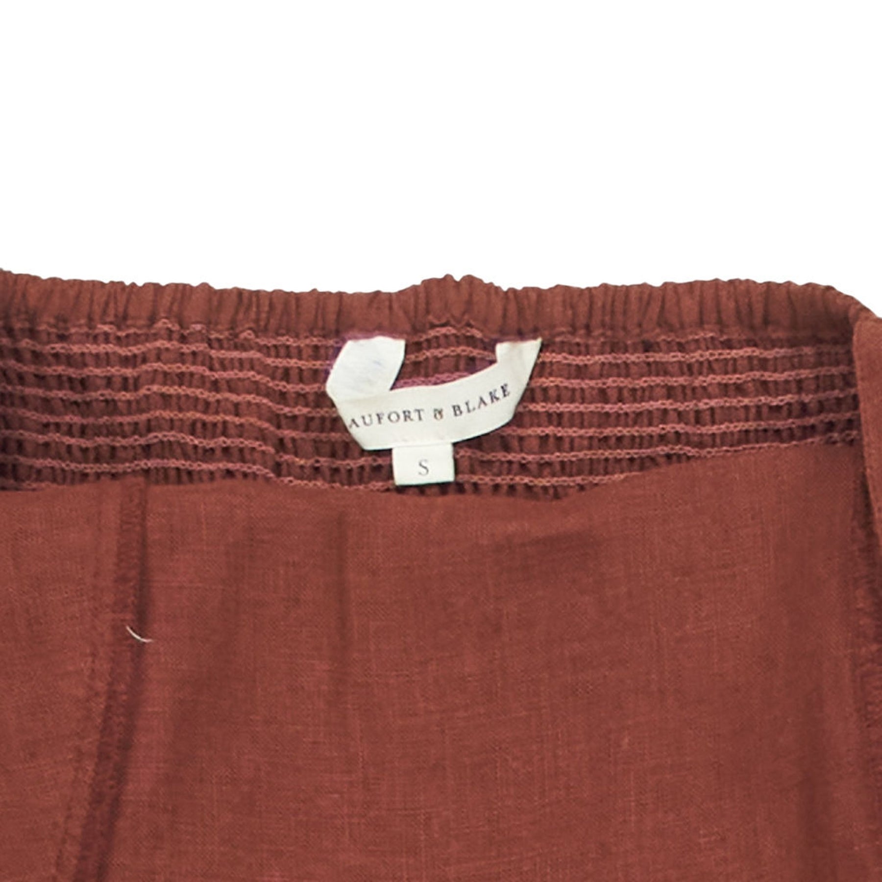 Beaufort & Blake Brown Ruffle Jumpsuit