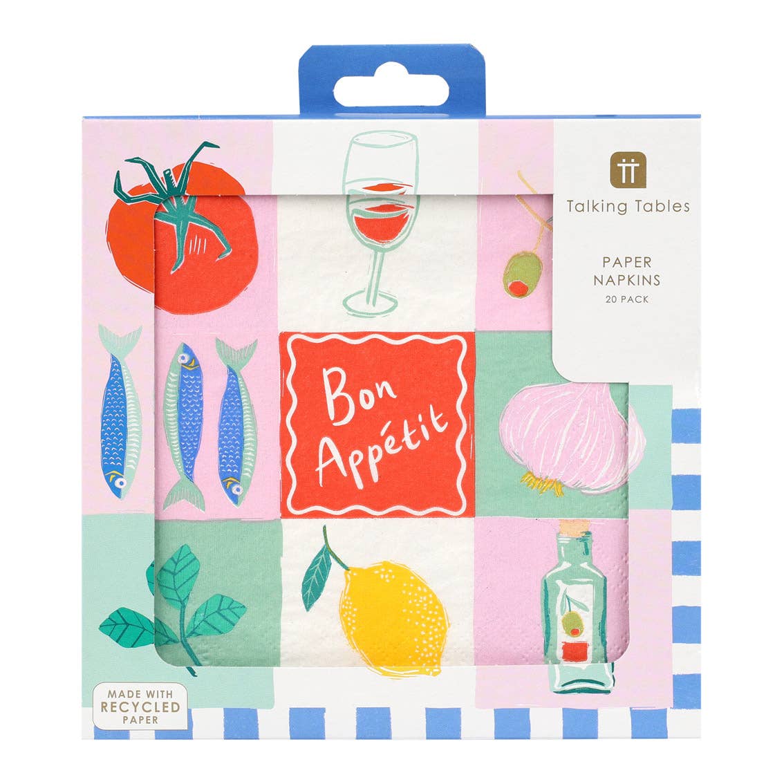 Bon Appetit Recycled Paper Napkins | 20 Pack