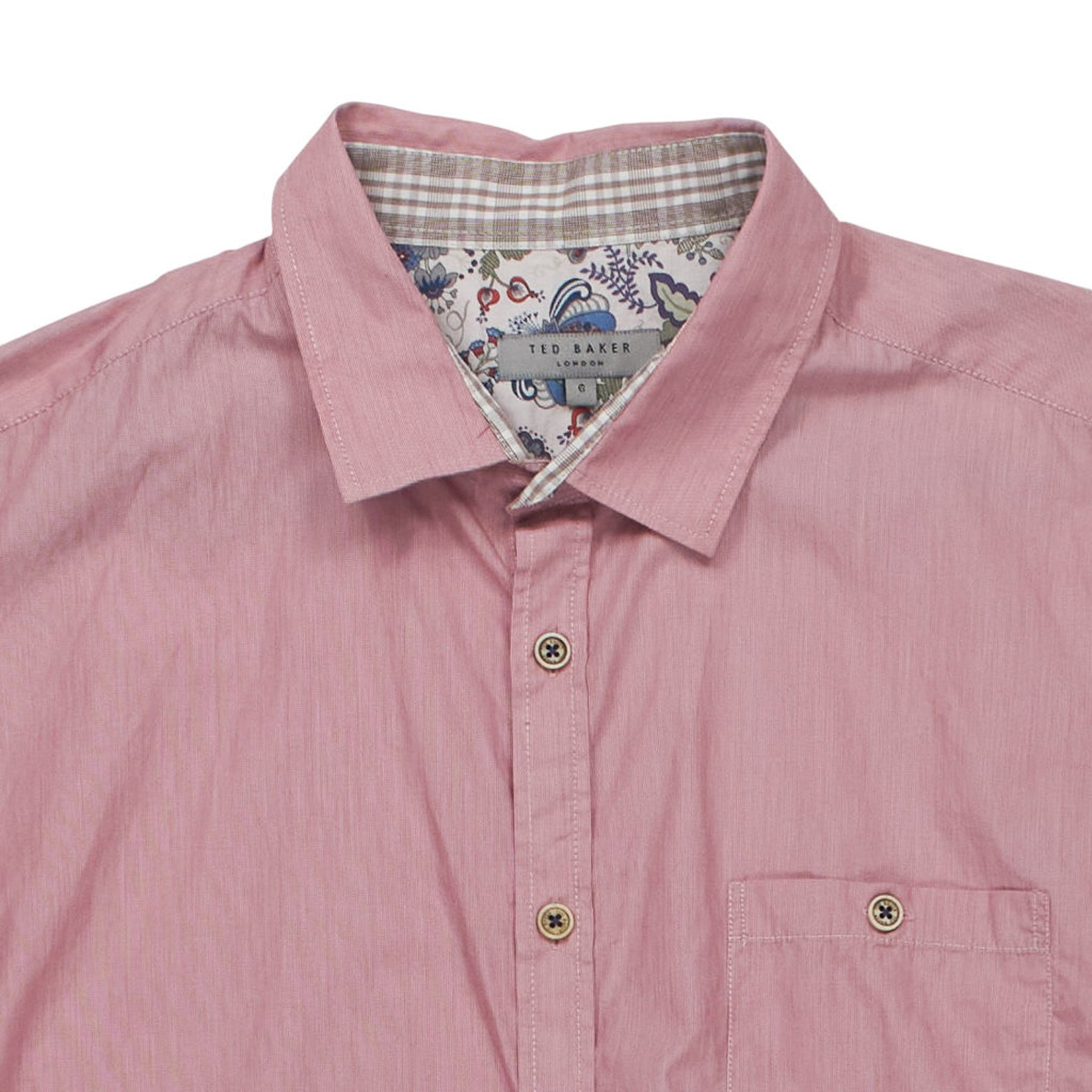 Ted Baker Pink Long Sleeve Shirt