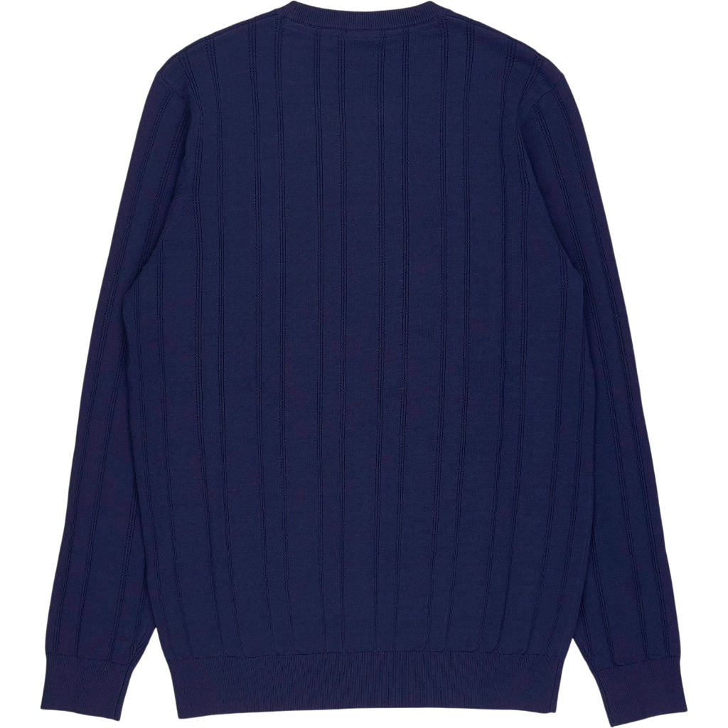 Lyle & Scott Navy Crew Neck Sweater